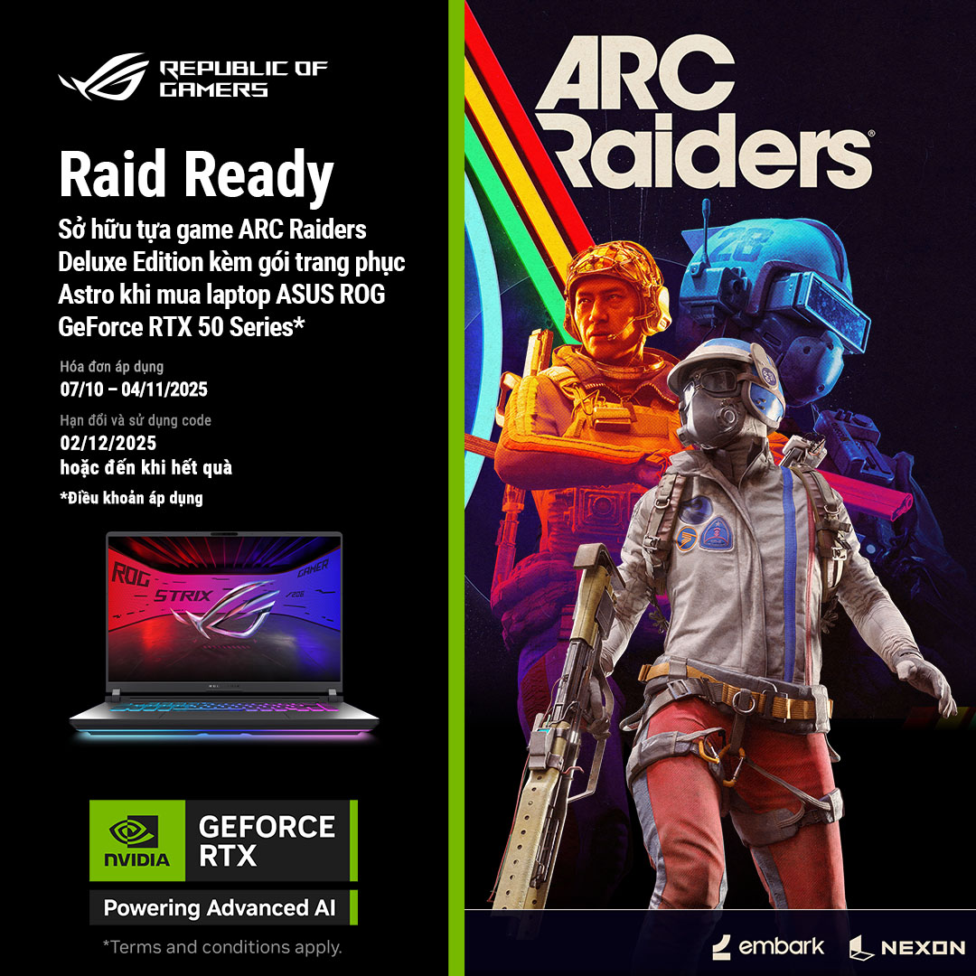 ASUS - 🎁 CHƯƠNG TRÌNH ƯU ĐÃI ROG GEFORCE RTX 50 SERIES 🔥 Mua laptop ...