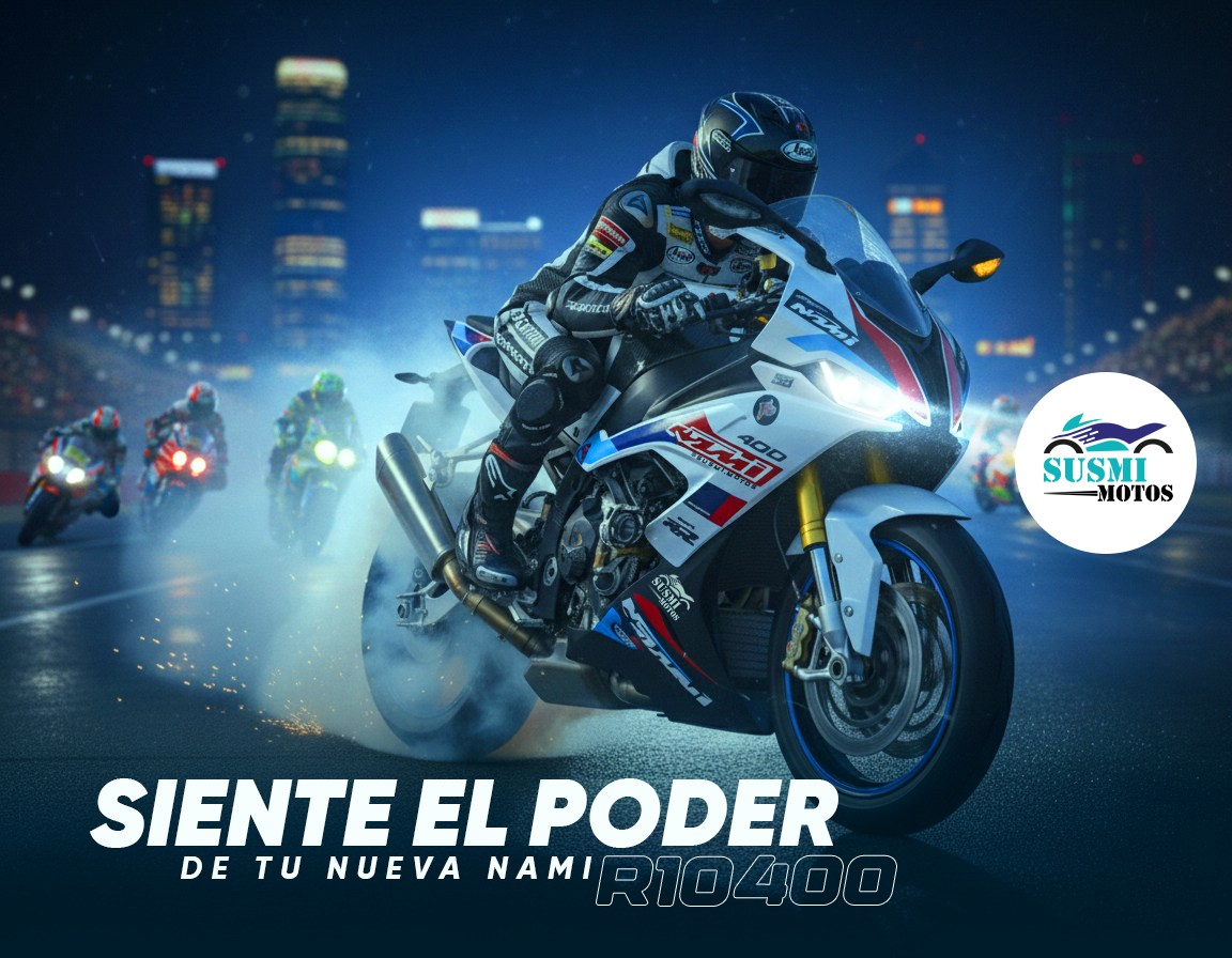 Susmi - 💥 SIENTE EL PODER LA NUEVA NAMI R10 400 🏍️ Una deportiva que ...