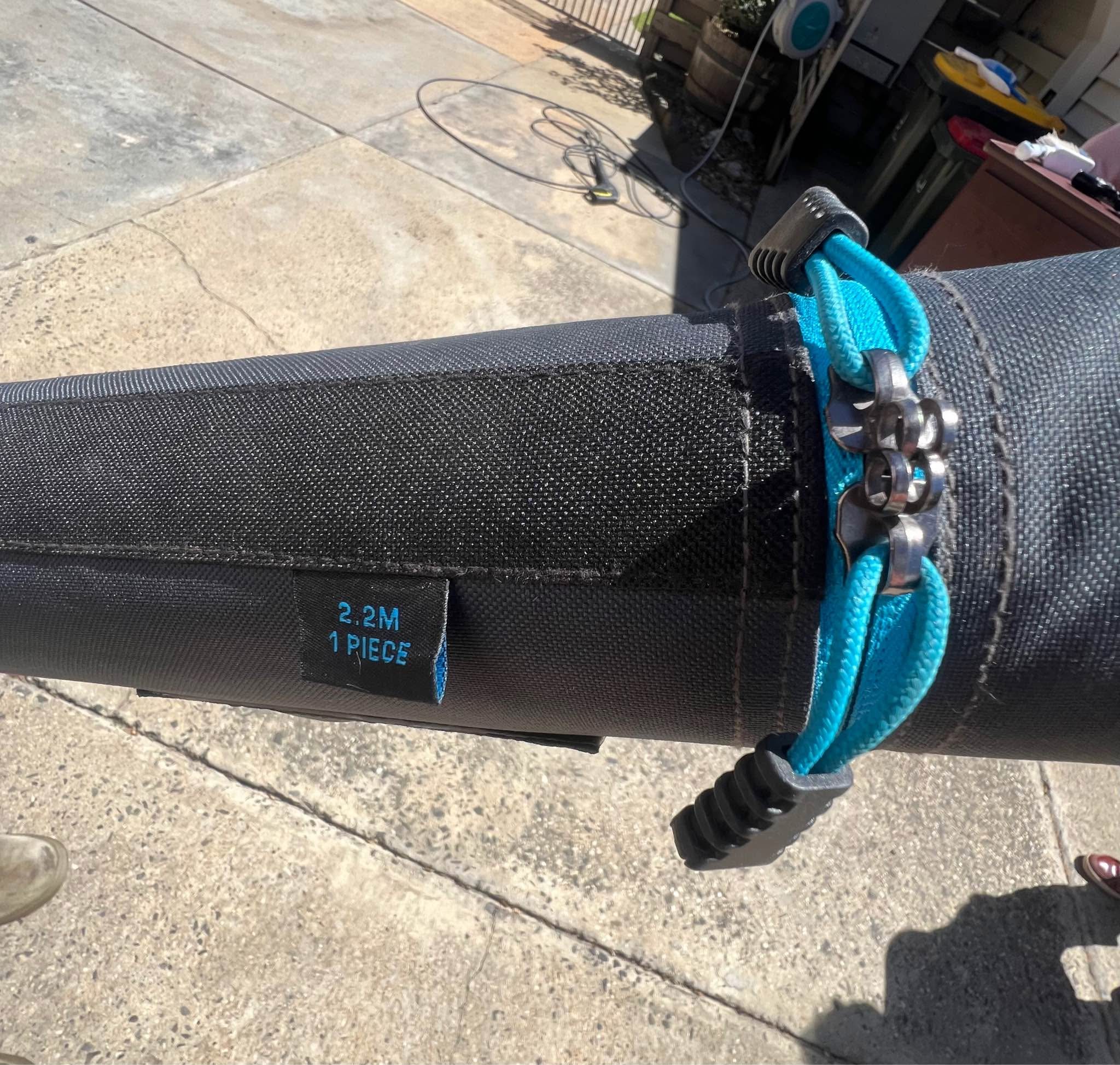 Bcf pryml rod tube 2.2m pvc pipe travel holder - Fishing - Ballarat ...