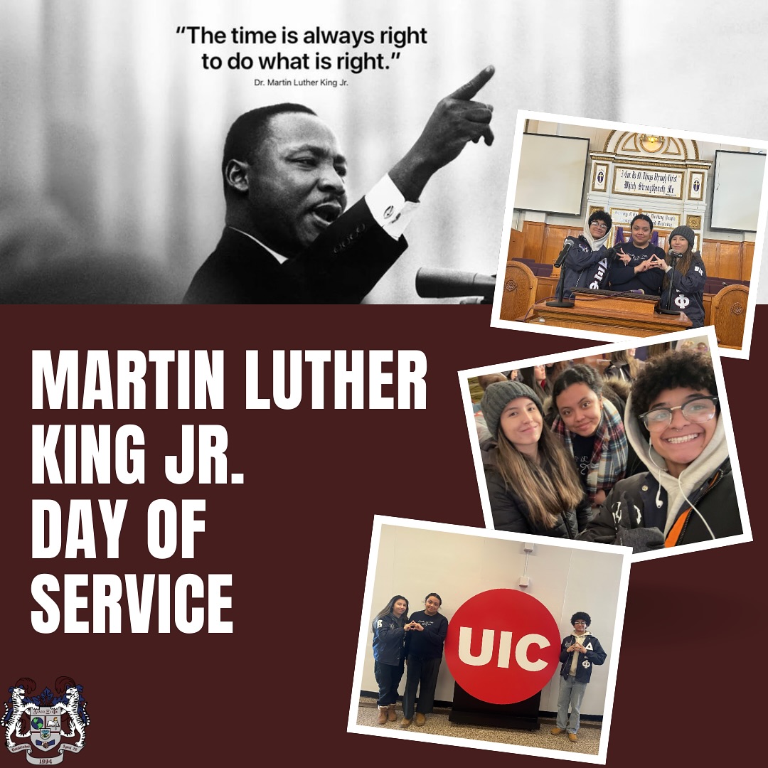 UIC - Service, unity, and community. In honor of Martin Luther King Jr ...