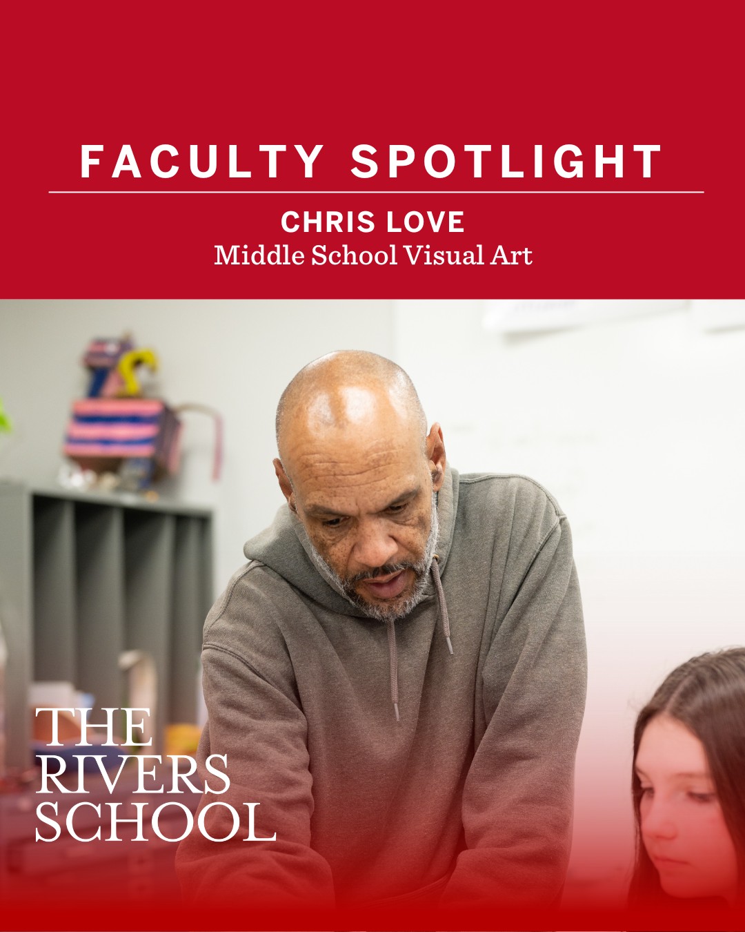 The Rivers - Faculty Spotlight: Chris Love 🎨⚽ Visual Arts faculty ...