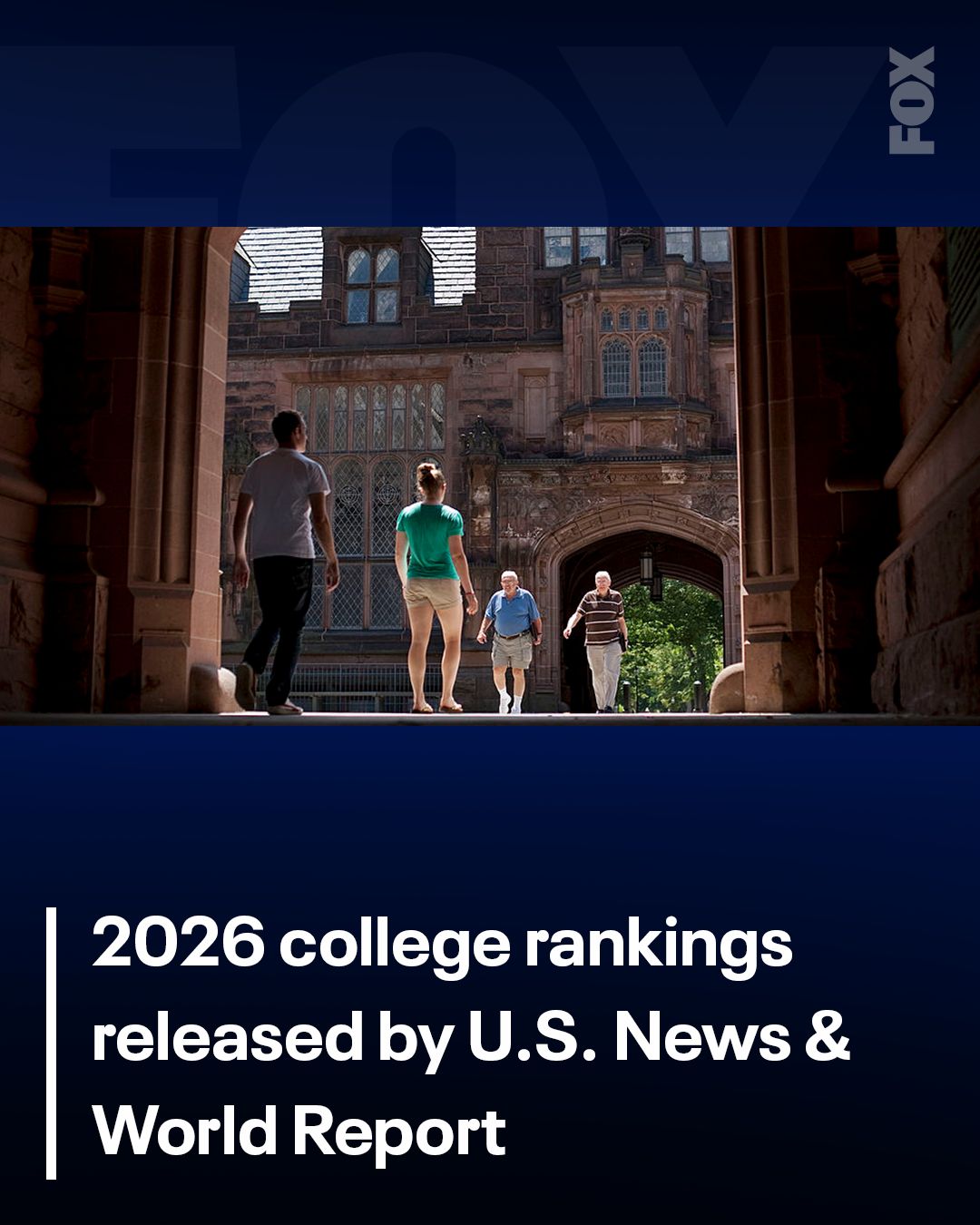 FOX - U.S. News & World Report has released its 2026 Best Colleges ...