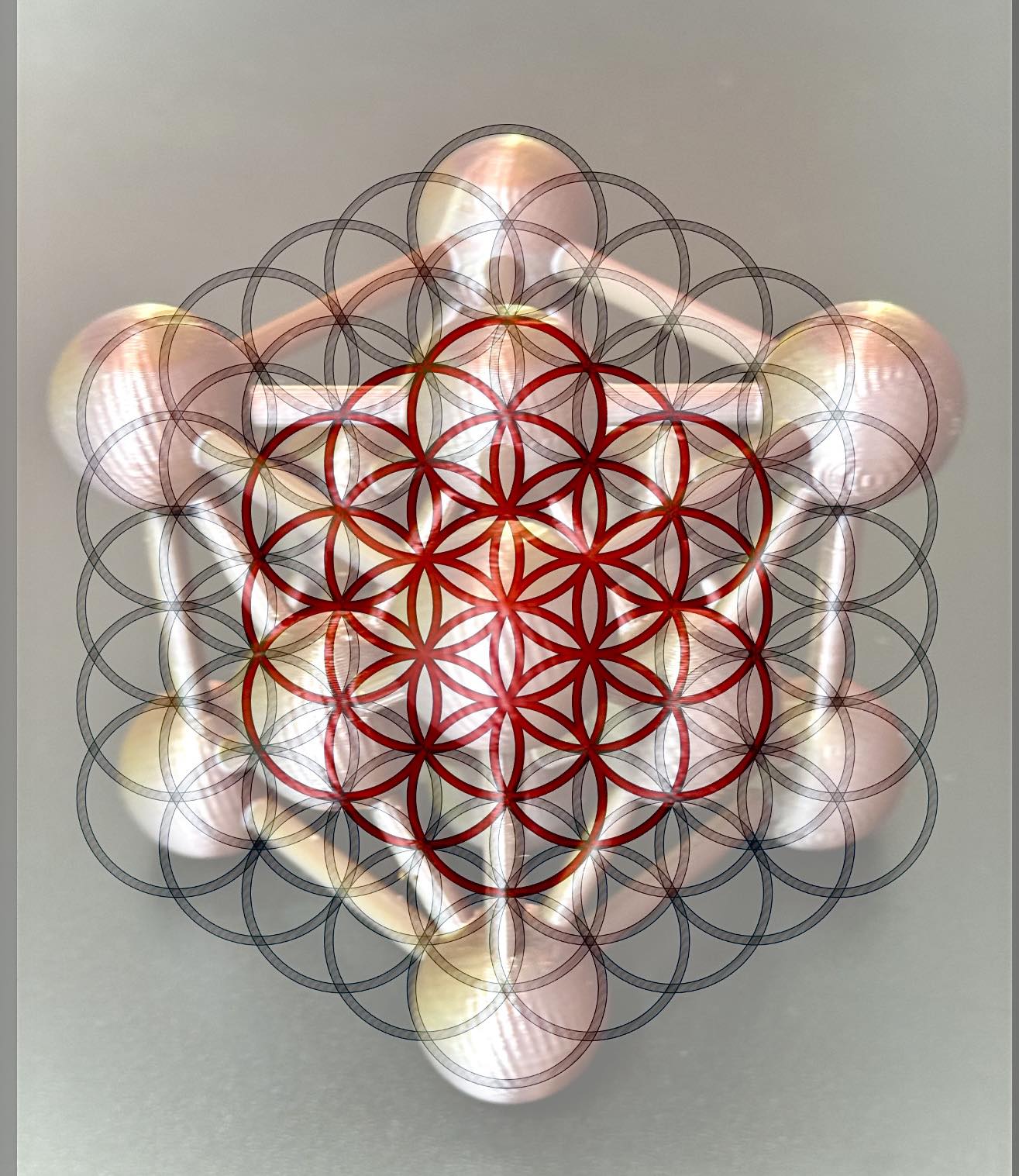 3D メタトロンキューブ Metatron's Cube Sculpture | Pardesco