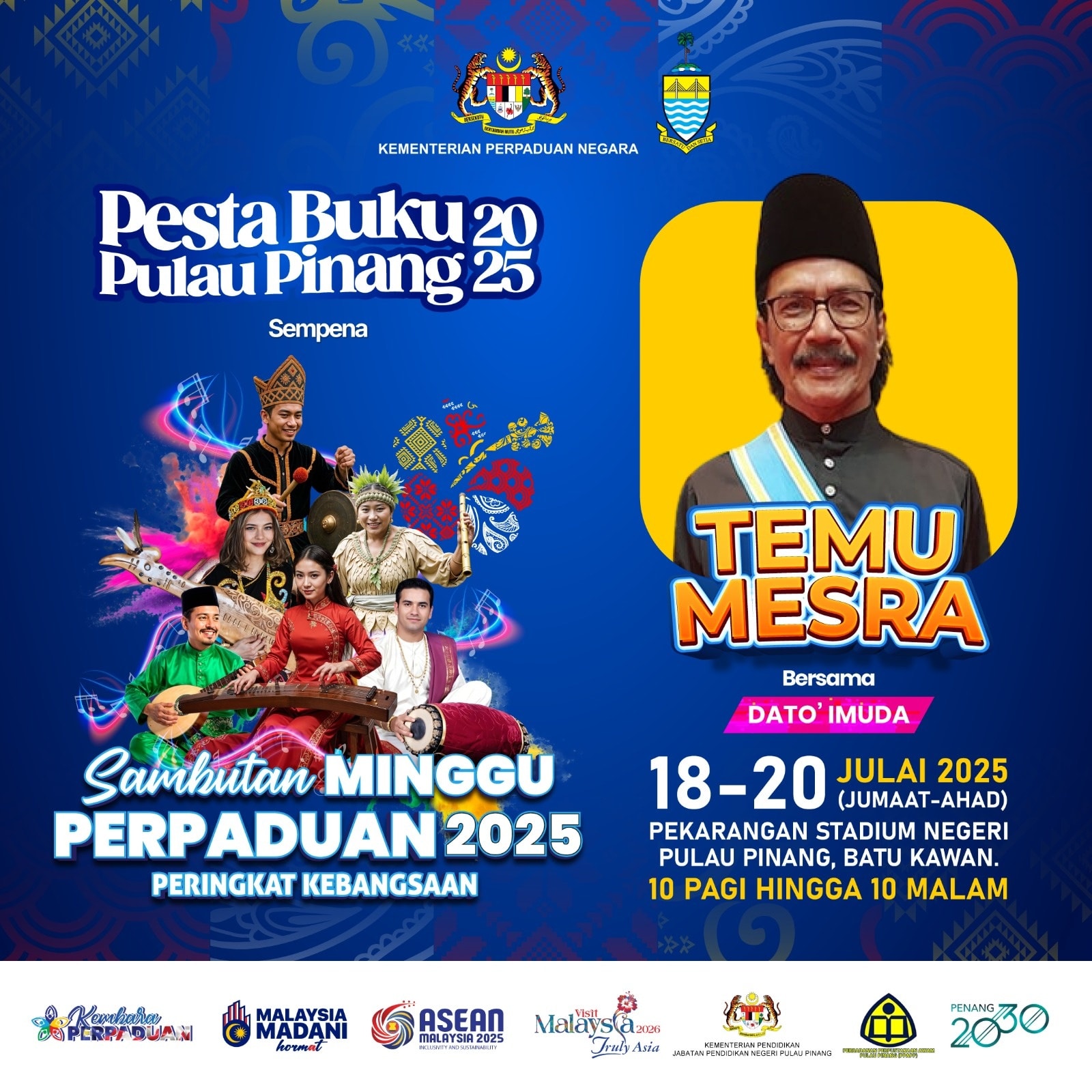 ImudaArt - Salam orang-orang PENANG nindia dah mai dah kat PESTA BUKU ...