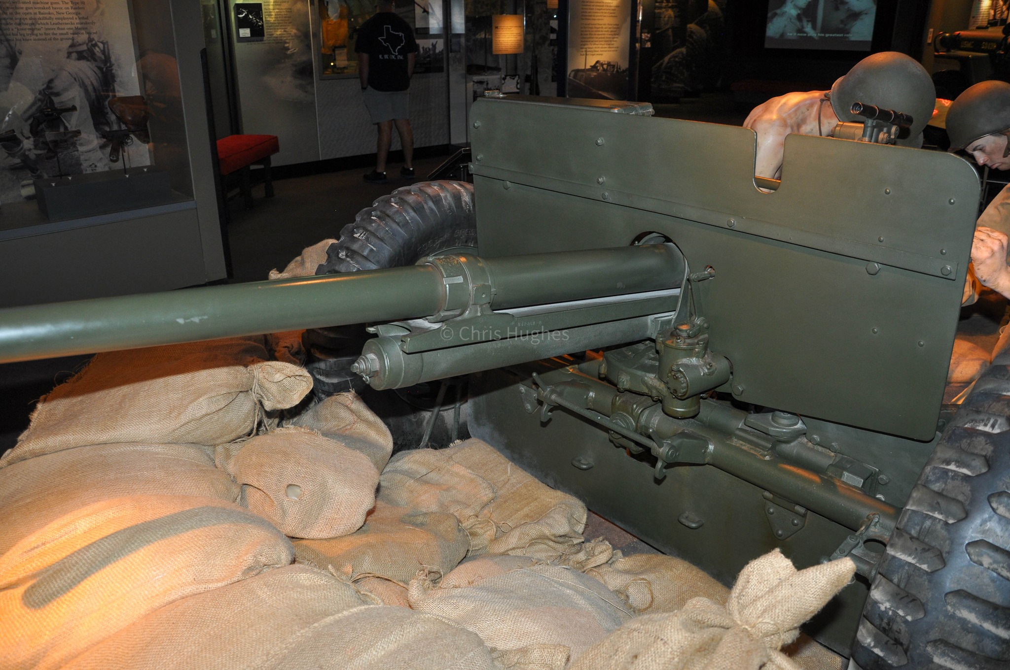 Toadman's - 37mm Anti-tank Gun M3A1 at the National Museum of the ...