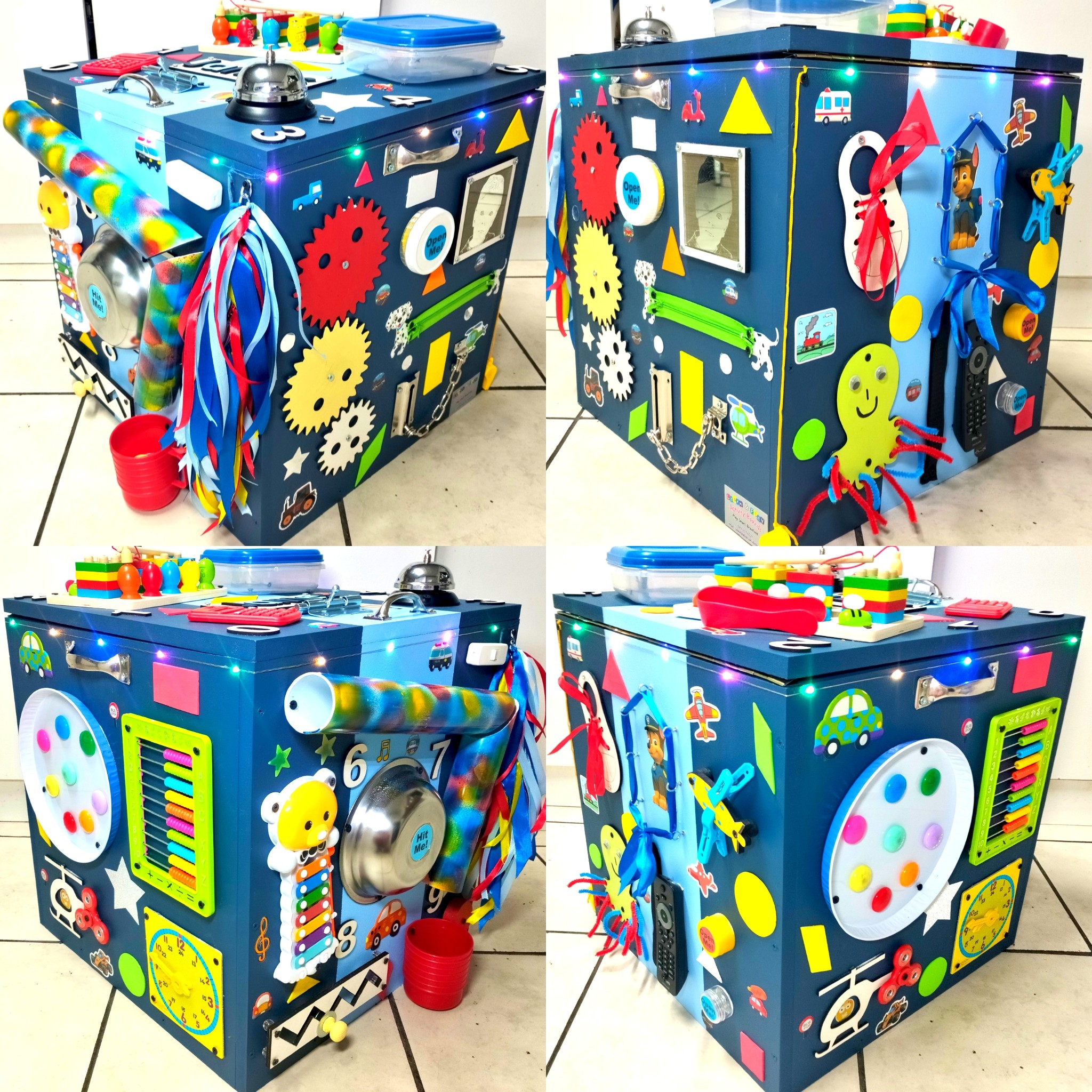 Learn - 💦 Educational Activity Boxes (Lid opens) 💥 I can personalize ...