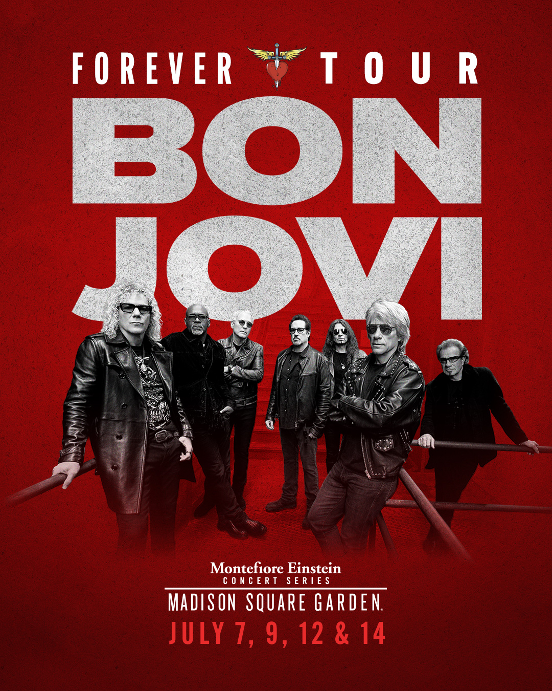 DUE TO OVERWHELMING DEMAND, a 5th Bon Jovi show has been added at