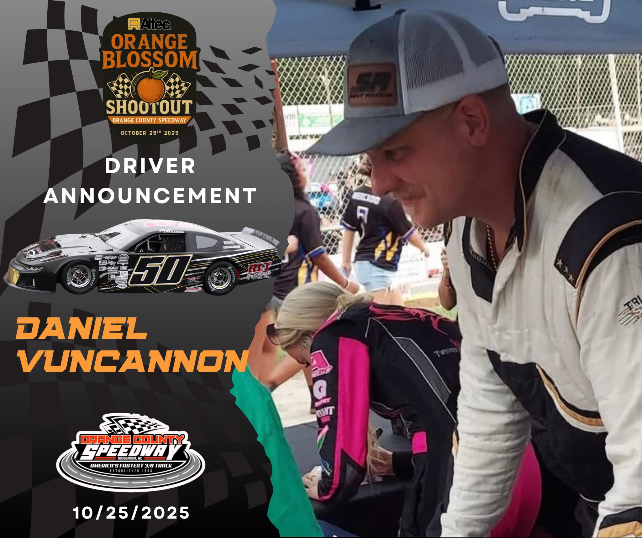 🚨 Driver Announcement! 🚨 Another... - Orange County Speedway | Facebook