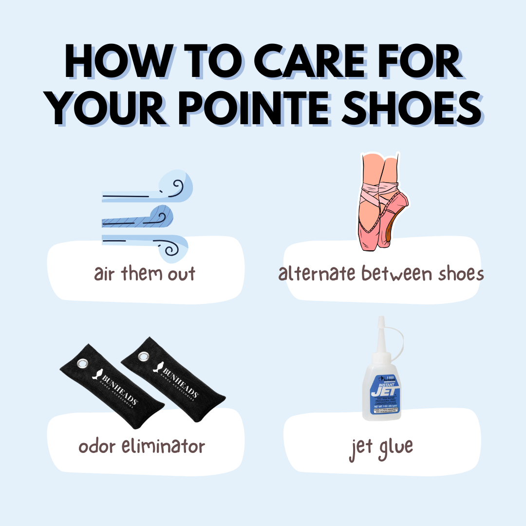 🩰 Pointe Shoe Care 101 🩰 Your pointe... - Dancewear Corner | Facebook