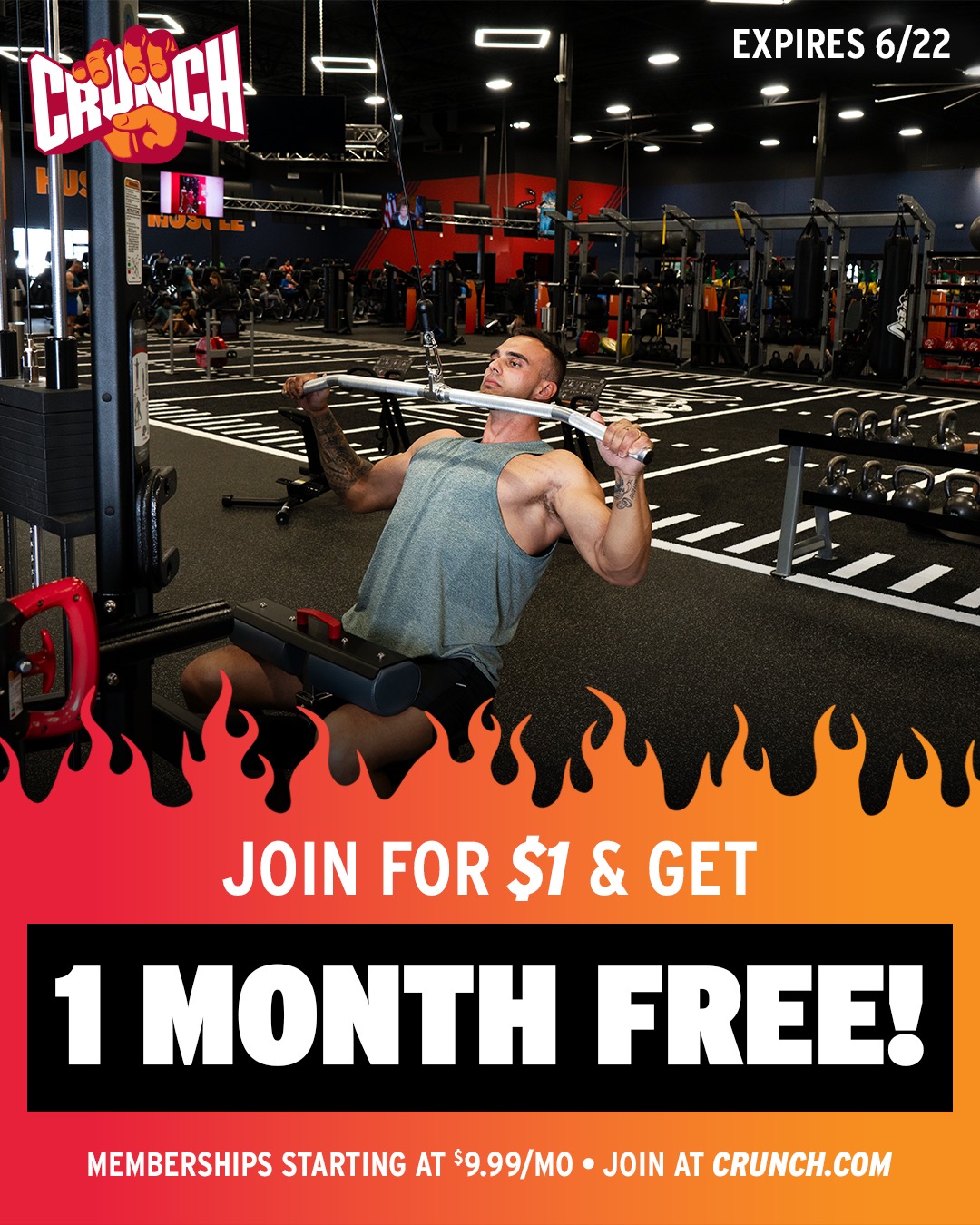 Crunch Fitness Promo Codes