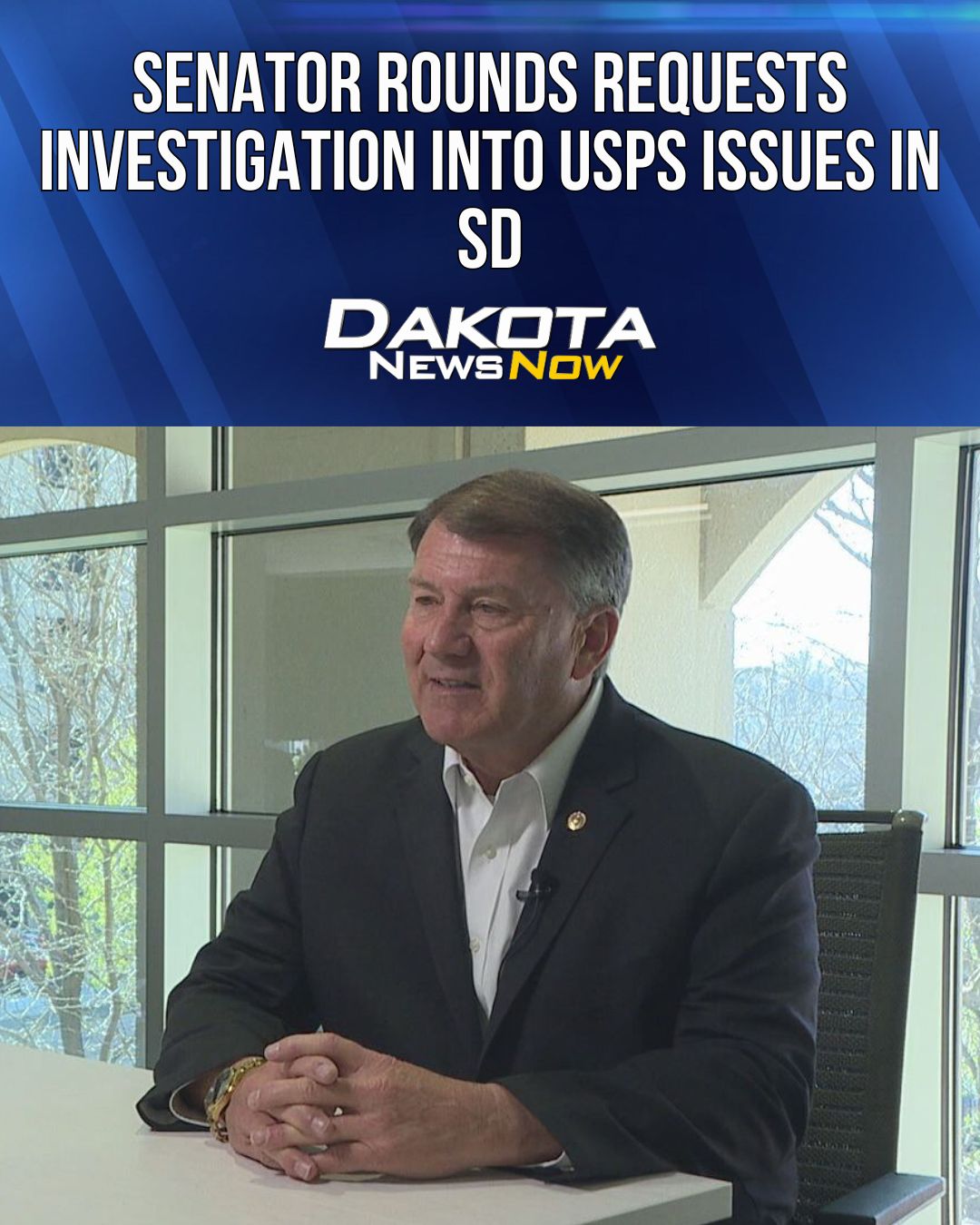 Dakota News Now - U.S. Senator Mike Rounds has requested... | Facebook