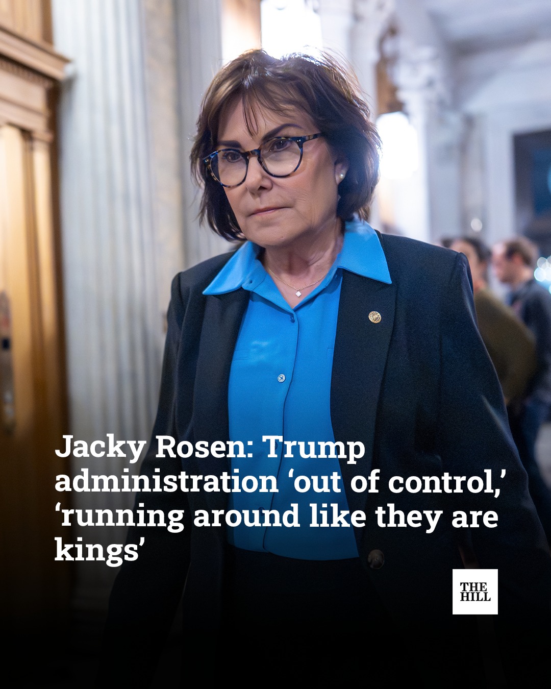 The Hill - Sen. Jacky Rosen (D-Nev.) went after the Trump... | Facebook