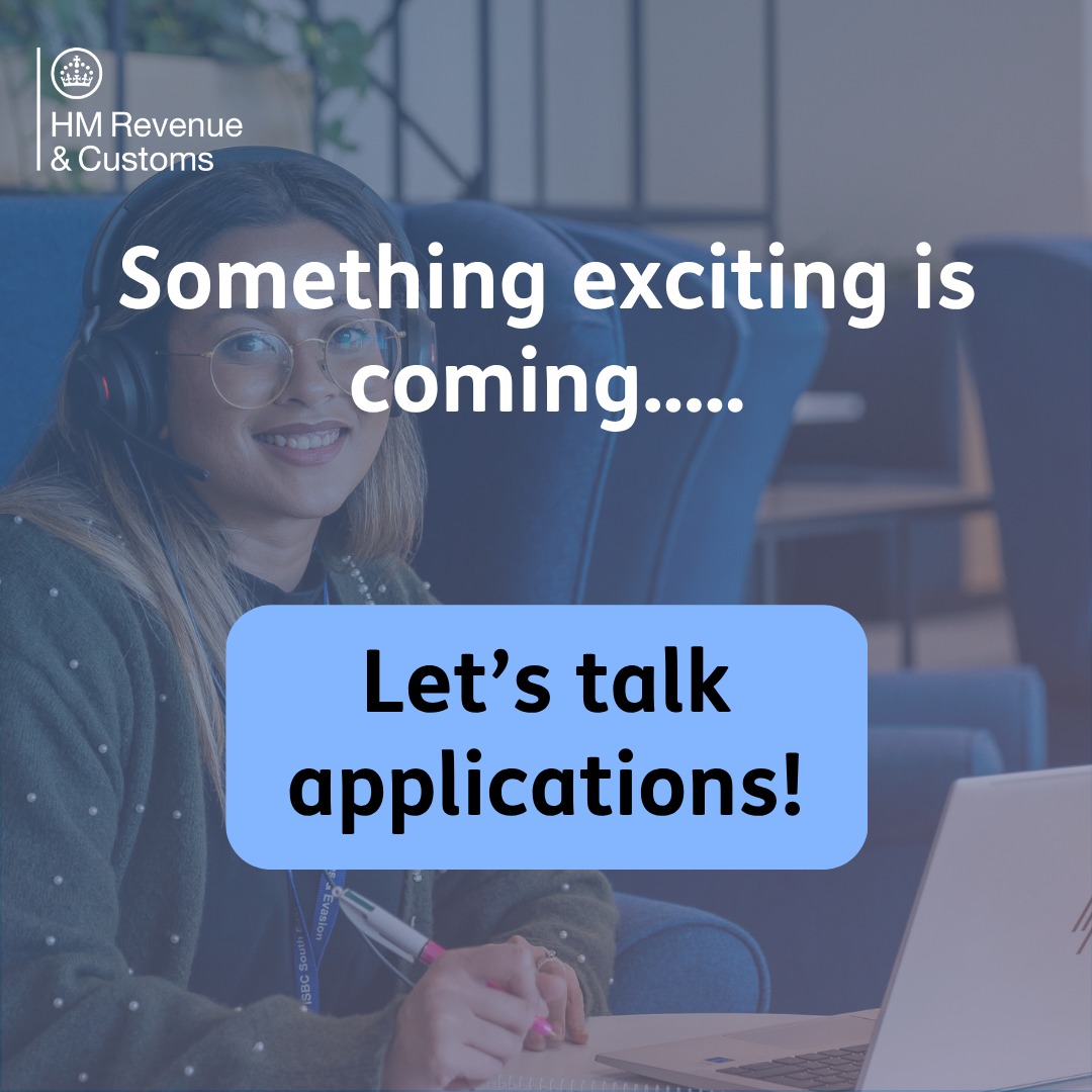 HMRC - Coming soon: Live chat on Application Tips!🎉 📆 Details dropping ...