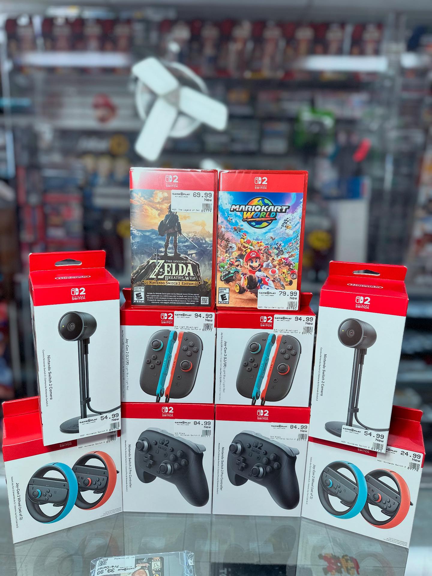 さん Switch 2 accessories & games are in stock!! Come on in!!! Buy