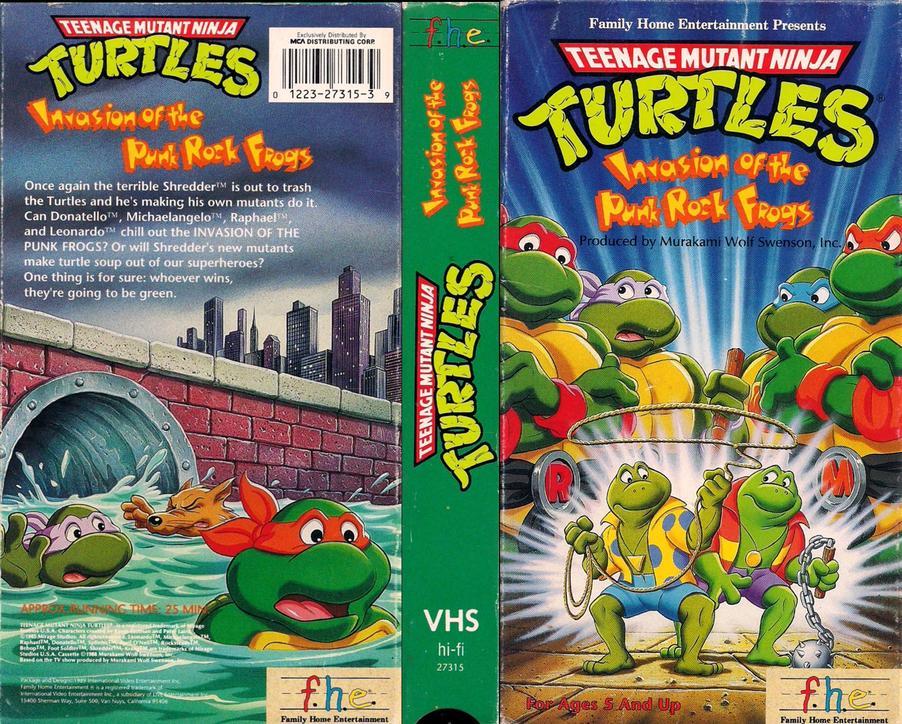 THROWBACK: Teenage Mutant Ninja Turtles: Invasion of The Punk