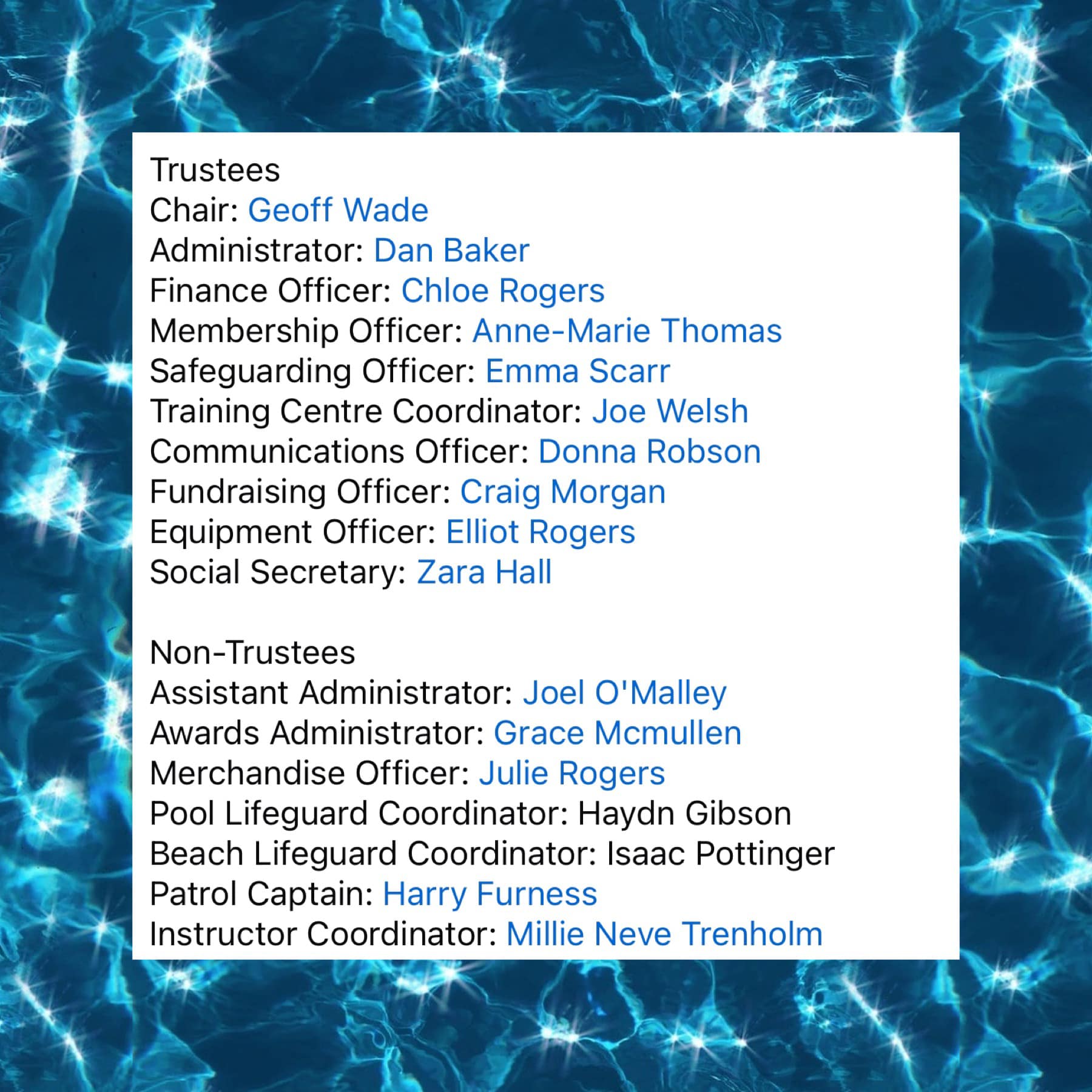North - 📢 INTRODUCING THE NSVL 2025 COMMITTEE 📢 🌊 Earlier this week ...