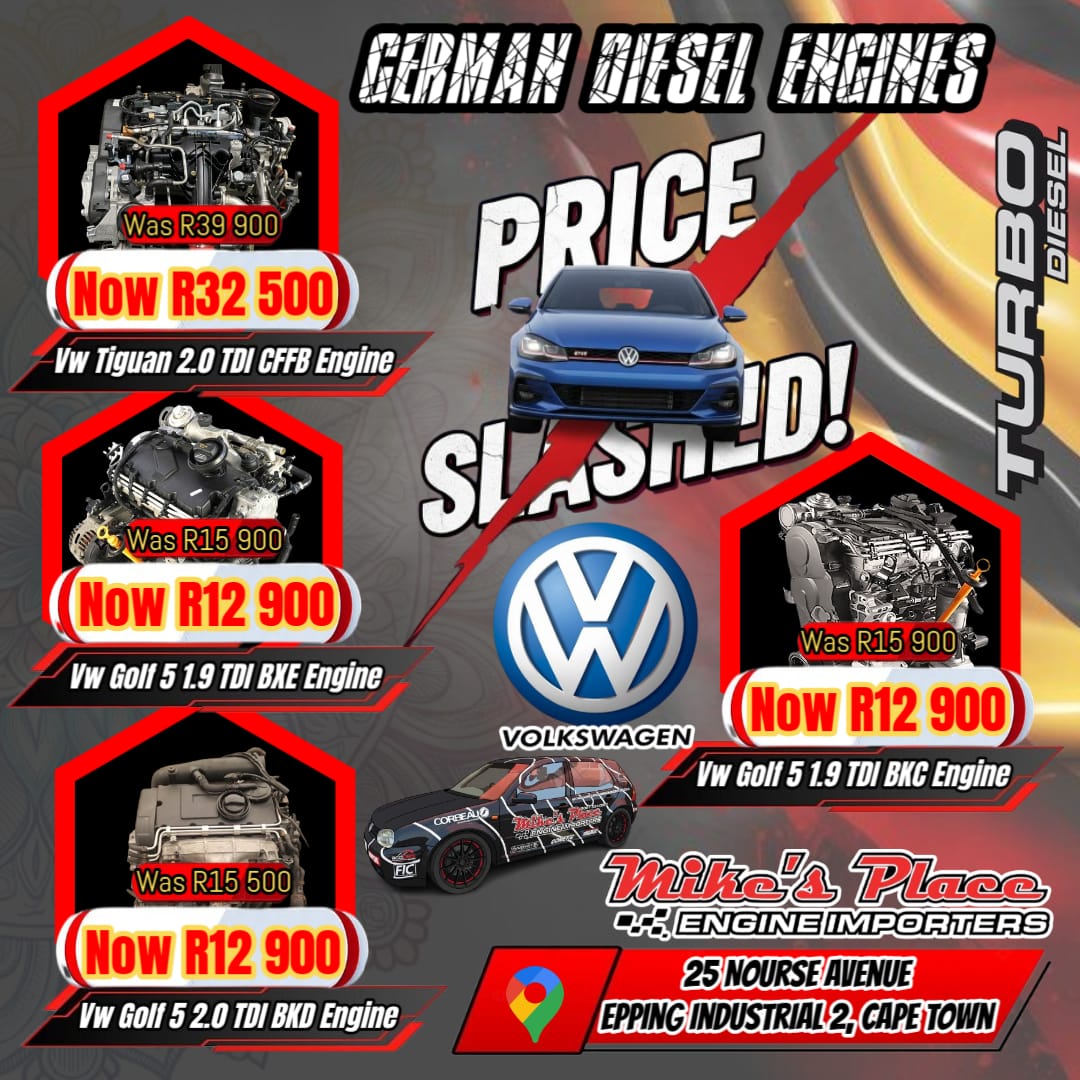Mikes Place Engine Importers | Cape Town