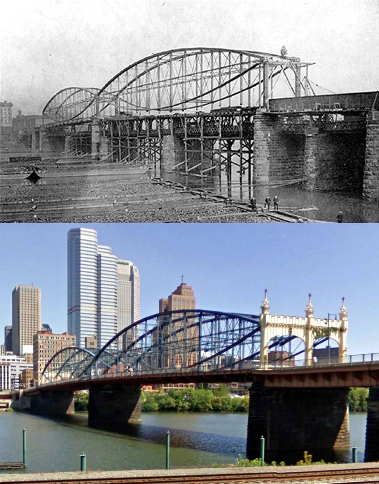 Pittsburgh, PA's oldest and most unusual bridge