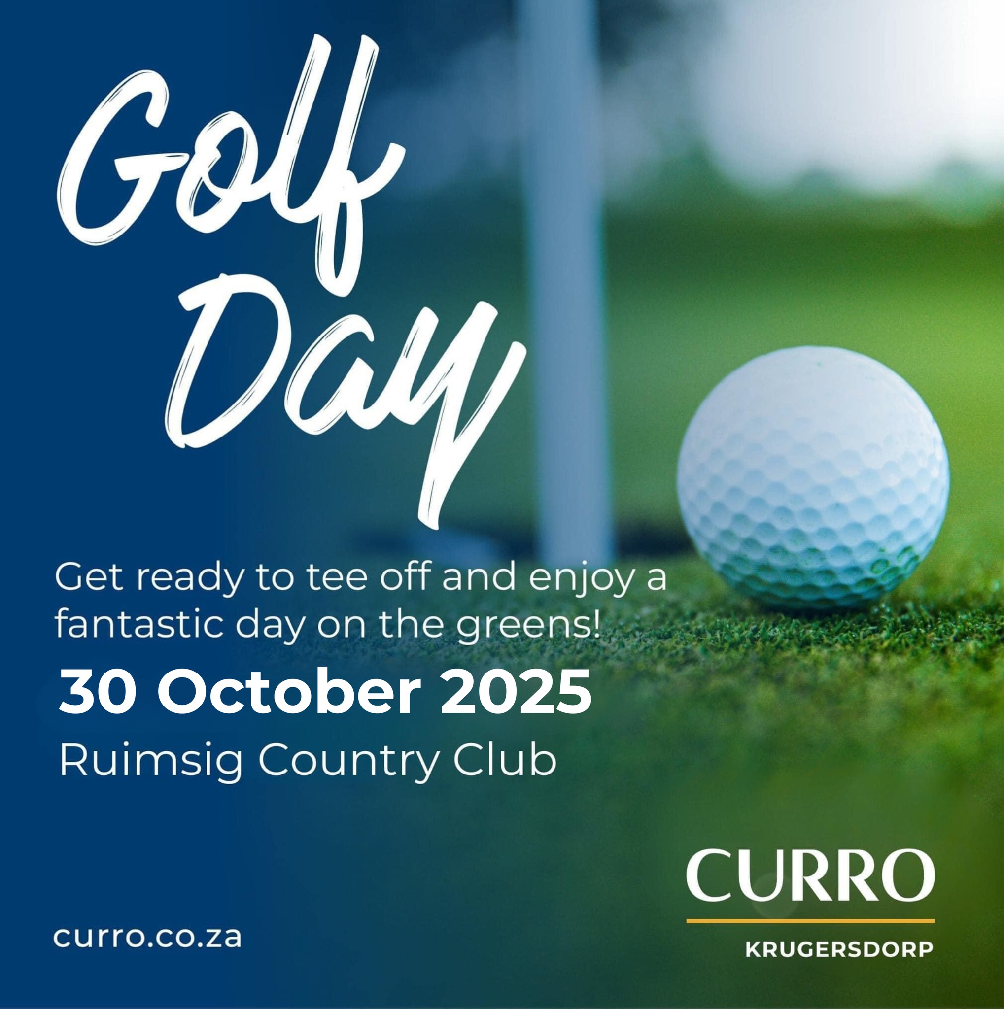 Curro - ⛳️🕒 Golf Day – 7 Days to Go! ⛳️🕒 The countdown is on! Just 1 ...