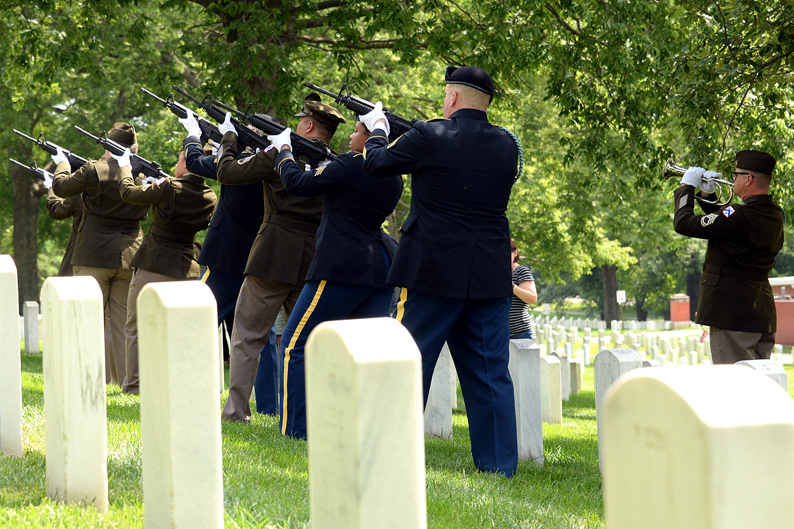 An Honor Guard will be firing an M-16... - Fort Leavenworth | Facebook