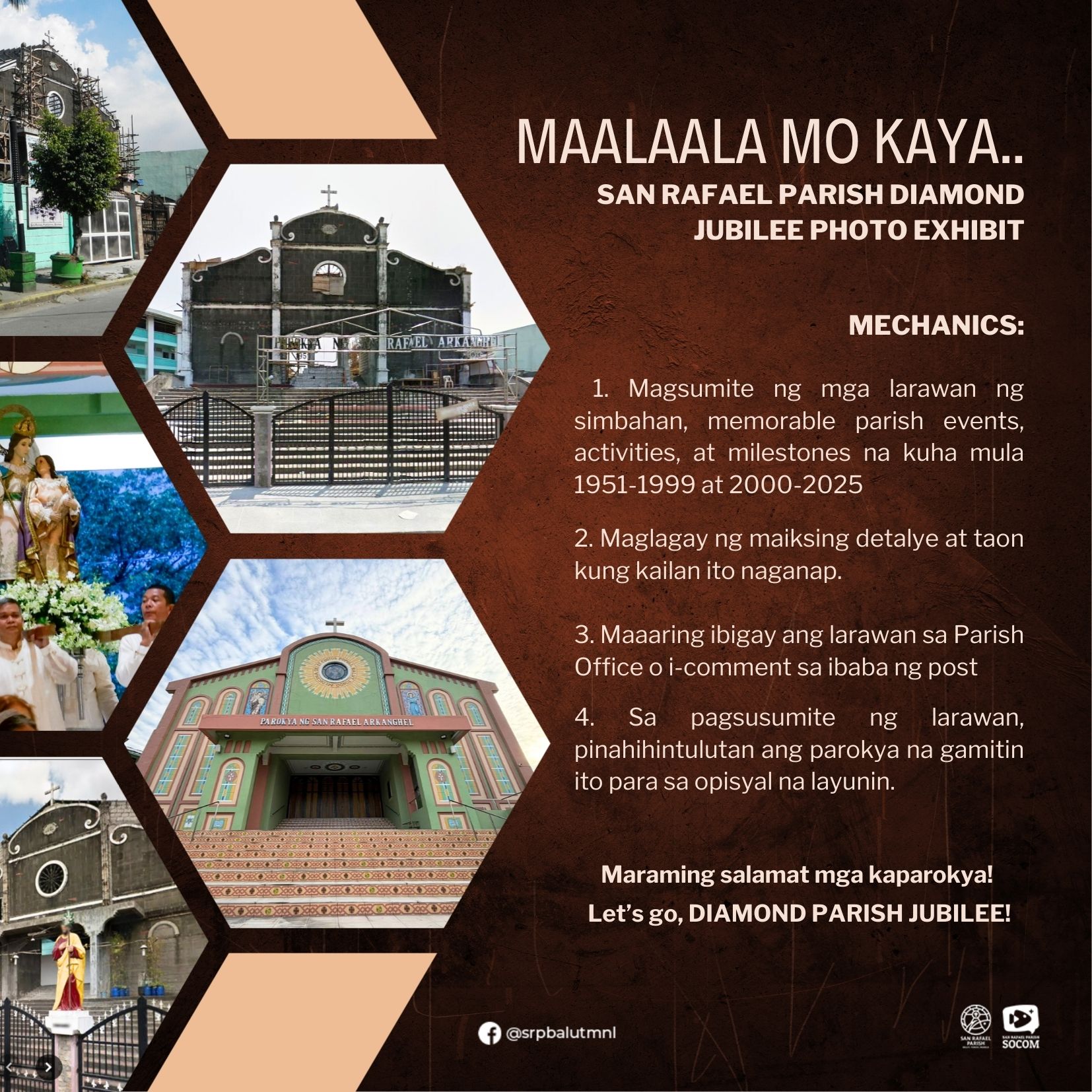 MAALAALA... - San Rafael Parish Church & Office - Balut Tondo | Facebook