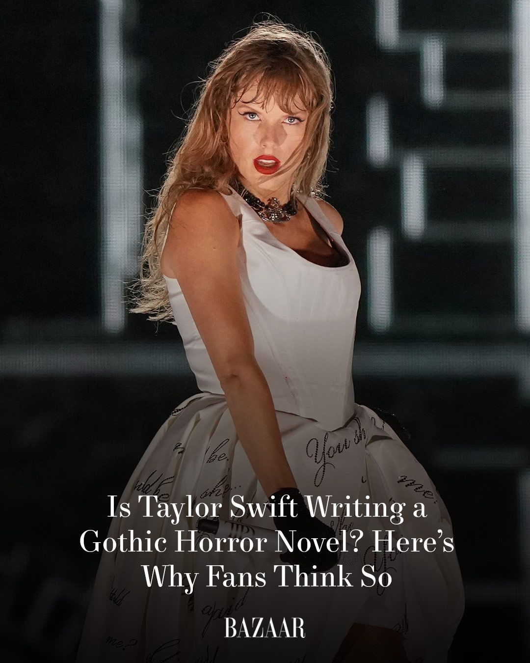 Harper's - Fingers crossed. Find out why fans think Taylor Swift just ...