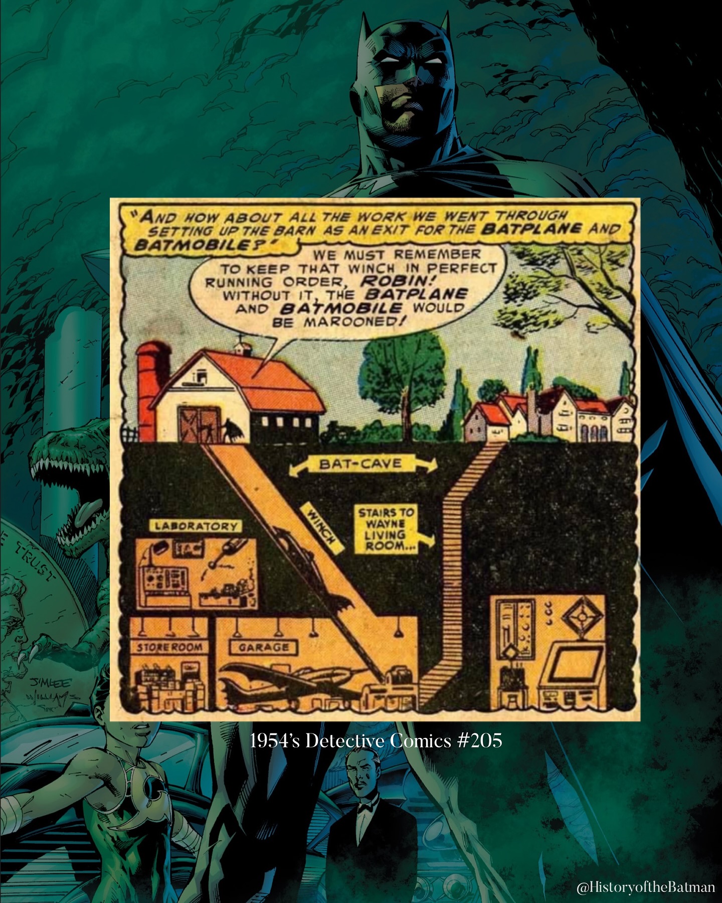 History - 📖: Detective Comics #205 🖊️: “The Origin of the Batcave!” 🎨 ...