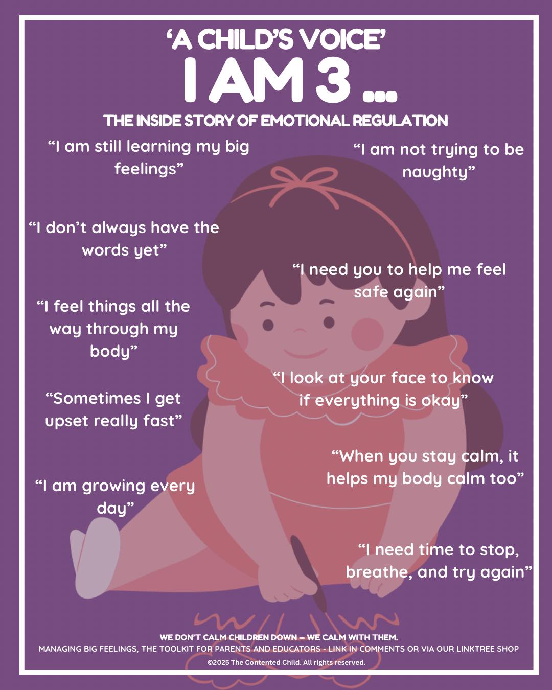 The Contented - Three-year-olds feel everything at full volume. Their ...