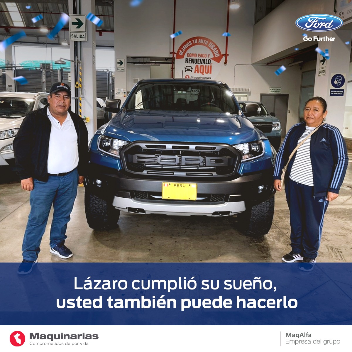 Maquinarias Ford - ¡Lázaro ya tiene su Ford Ranger Raptor! 😉 En ...