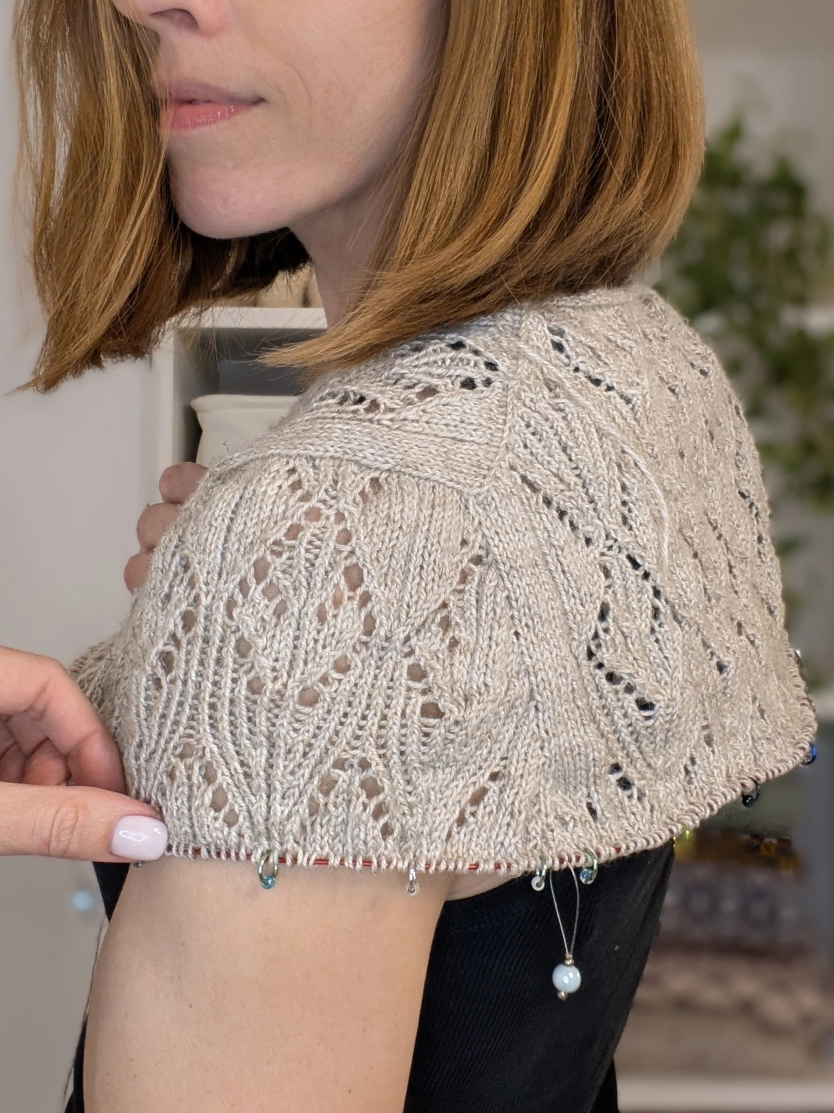 The first summer cardigan pattern of this year is almost here 