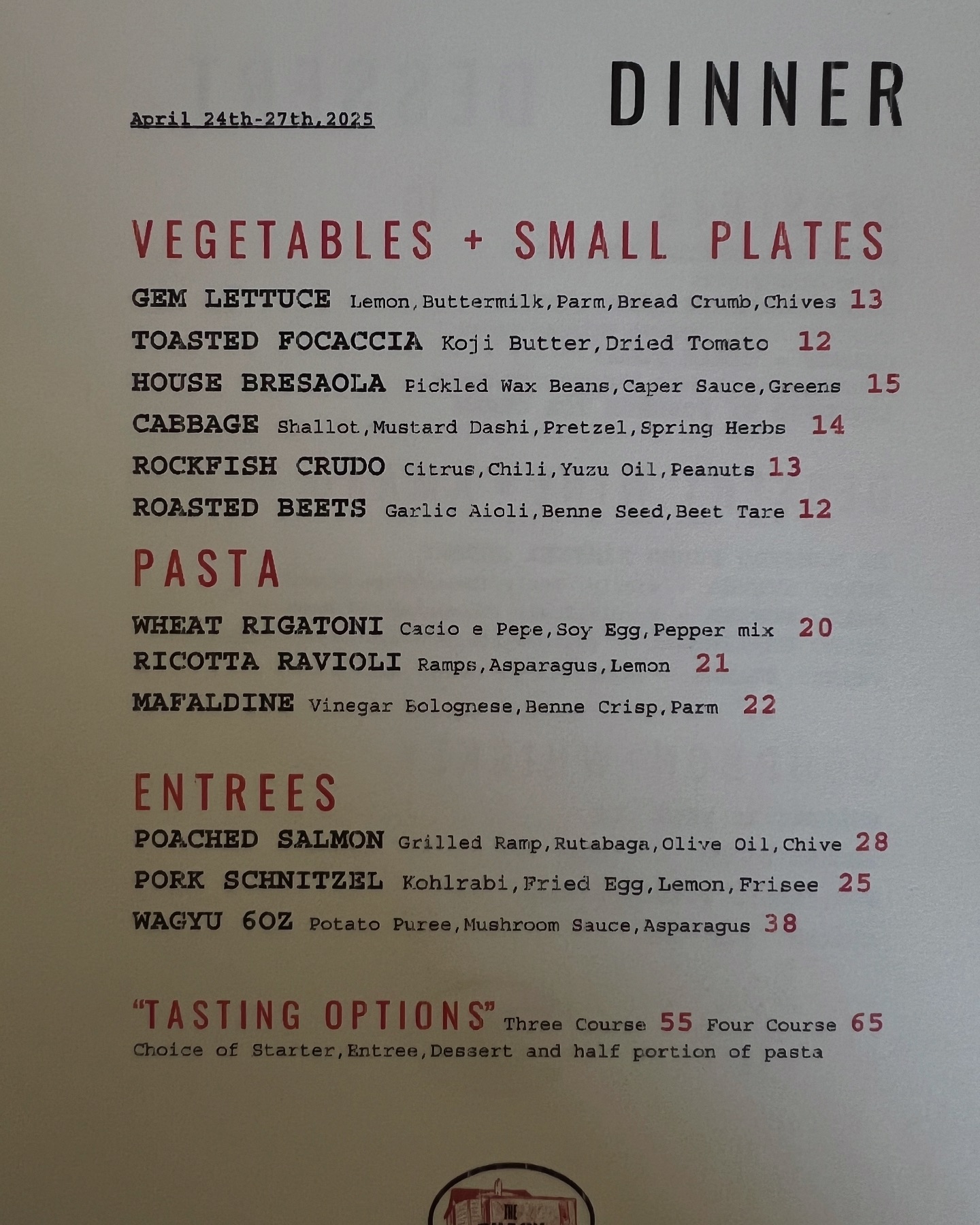 The Shack - Here is our menu for the week! You can book a reservation ...