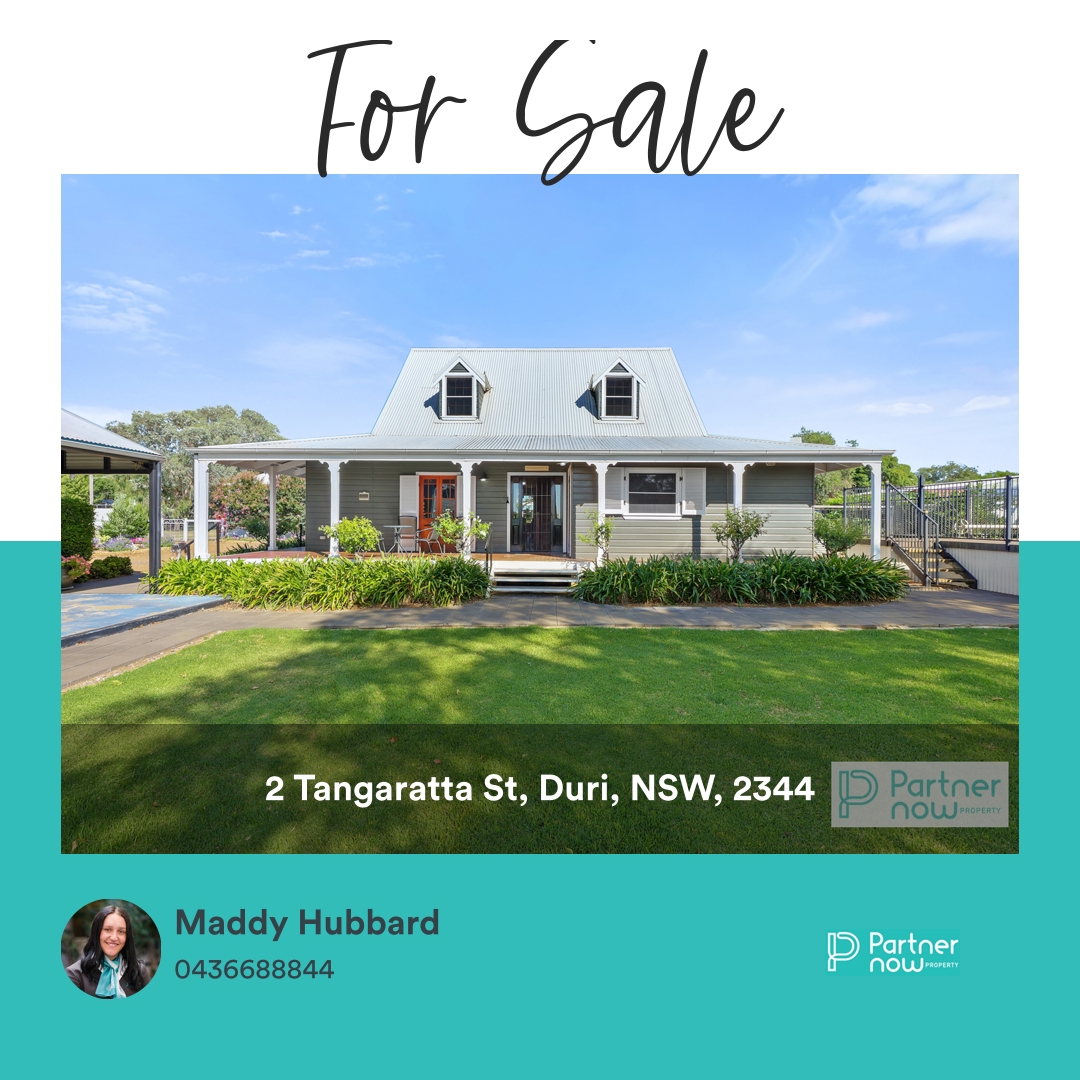 Partner - 🛌 6 🛀 3 🚘 4 📍 2 Tangaratta St, Duri, NSW, 2344 We are ...