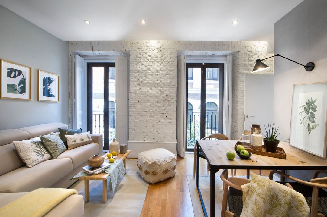 AD - Este piso de Madrid solo tiene 34 metros cuadrados, pero junta ...