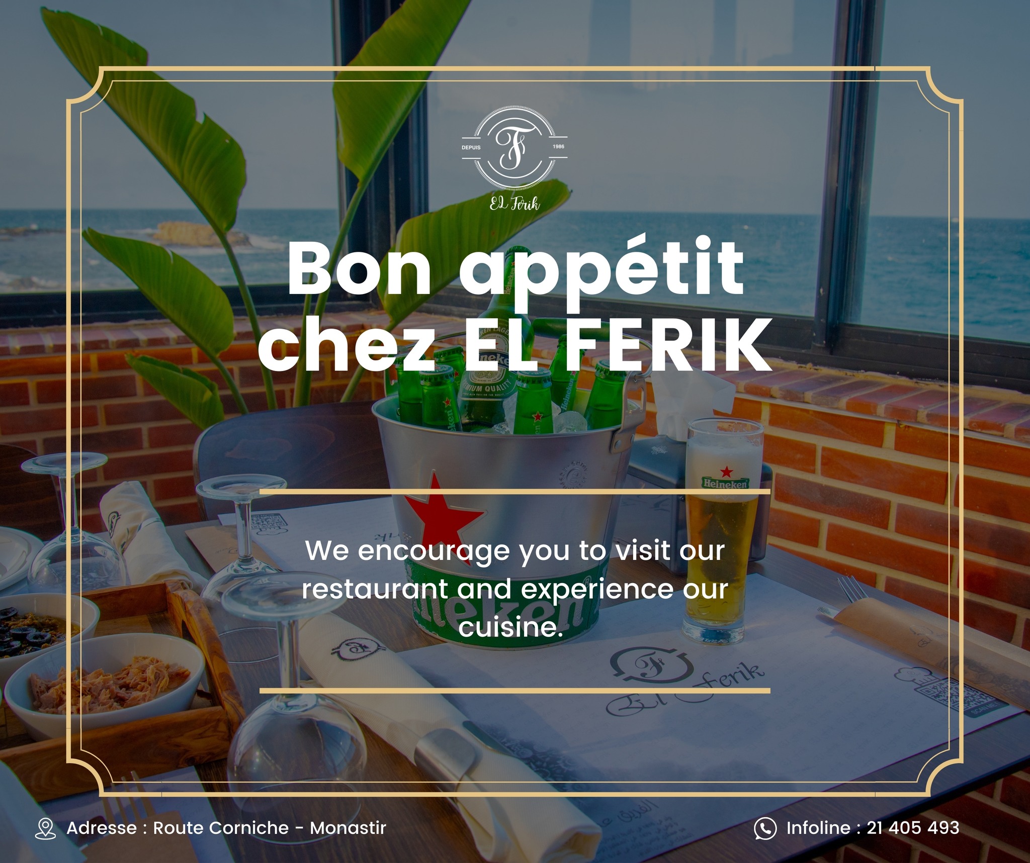 Restaurant - Boire des biéres avec une vue qui coupe le souffle ! 🌊🍽️ ...