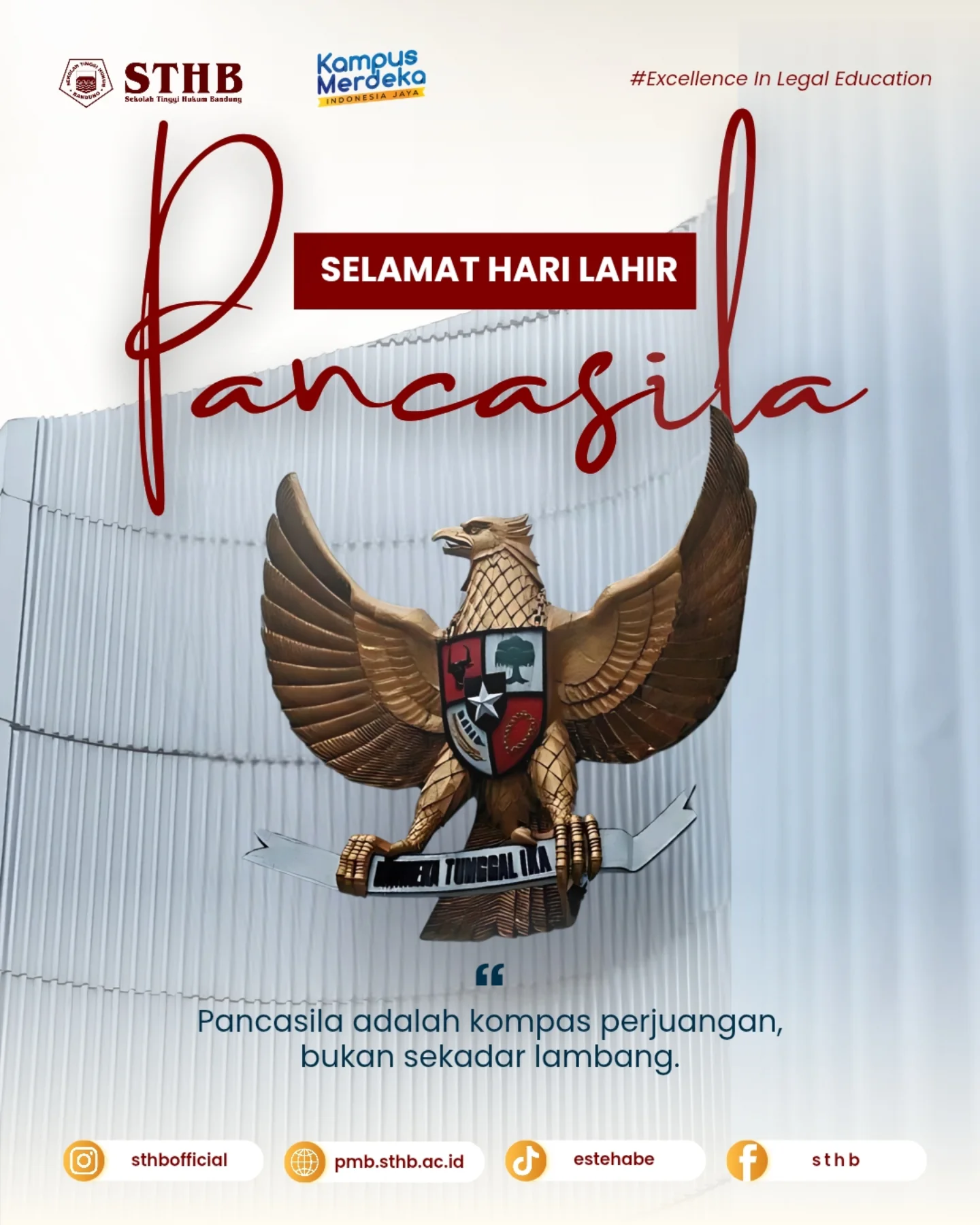Sekolah - SELAMAT MEMPERINGATI HARI LAHIR PANCASILA 1 JUNI 2025 | Facebook