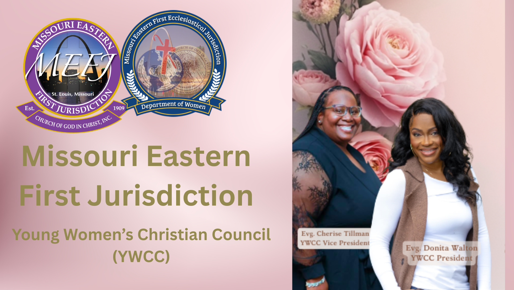 Missouri Eastern First Jurisdiction YWCC Page