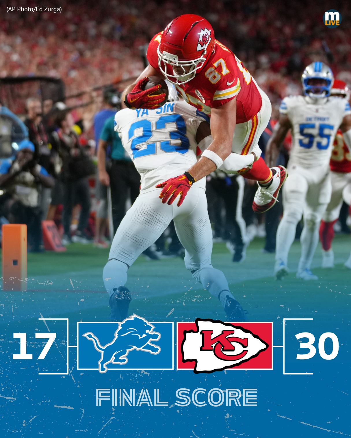 MLive.com - Lions fans stayed up late for a comeback that never came ...