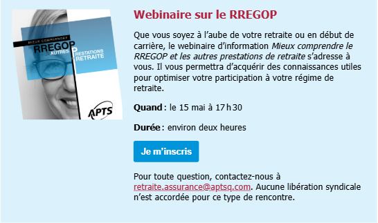 Syndicat - 💻 RENCONTRE SUR LE RREGOP - RAPPEL 💻 Que vous soyez à l’aube ...