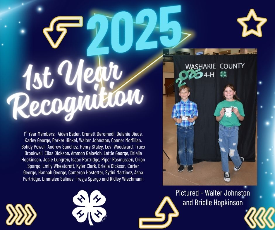 Washakie - 🍀 Celebrating Our First-Year 4-H Members! 🍀 We were excited ...