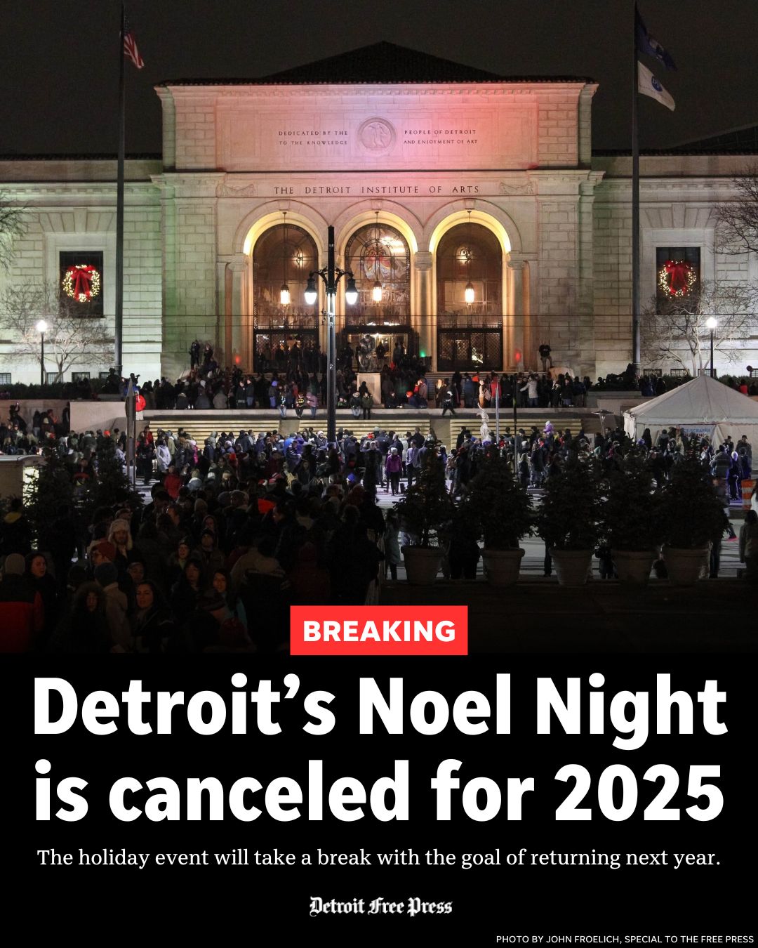 BREAKING: Detroit's Noel Night is... - Detroit Free Press | Facebook