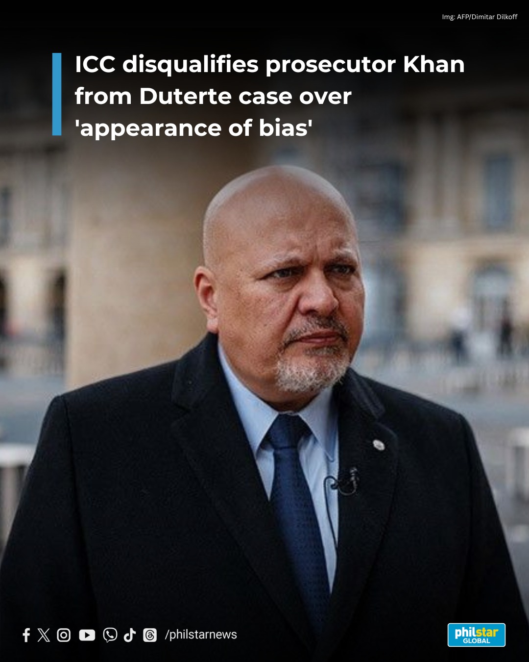 Philstar.com - ICC DISQUALIFIES KARIM KHAN The International Criminal ...