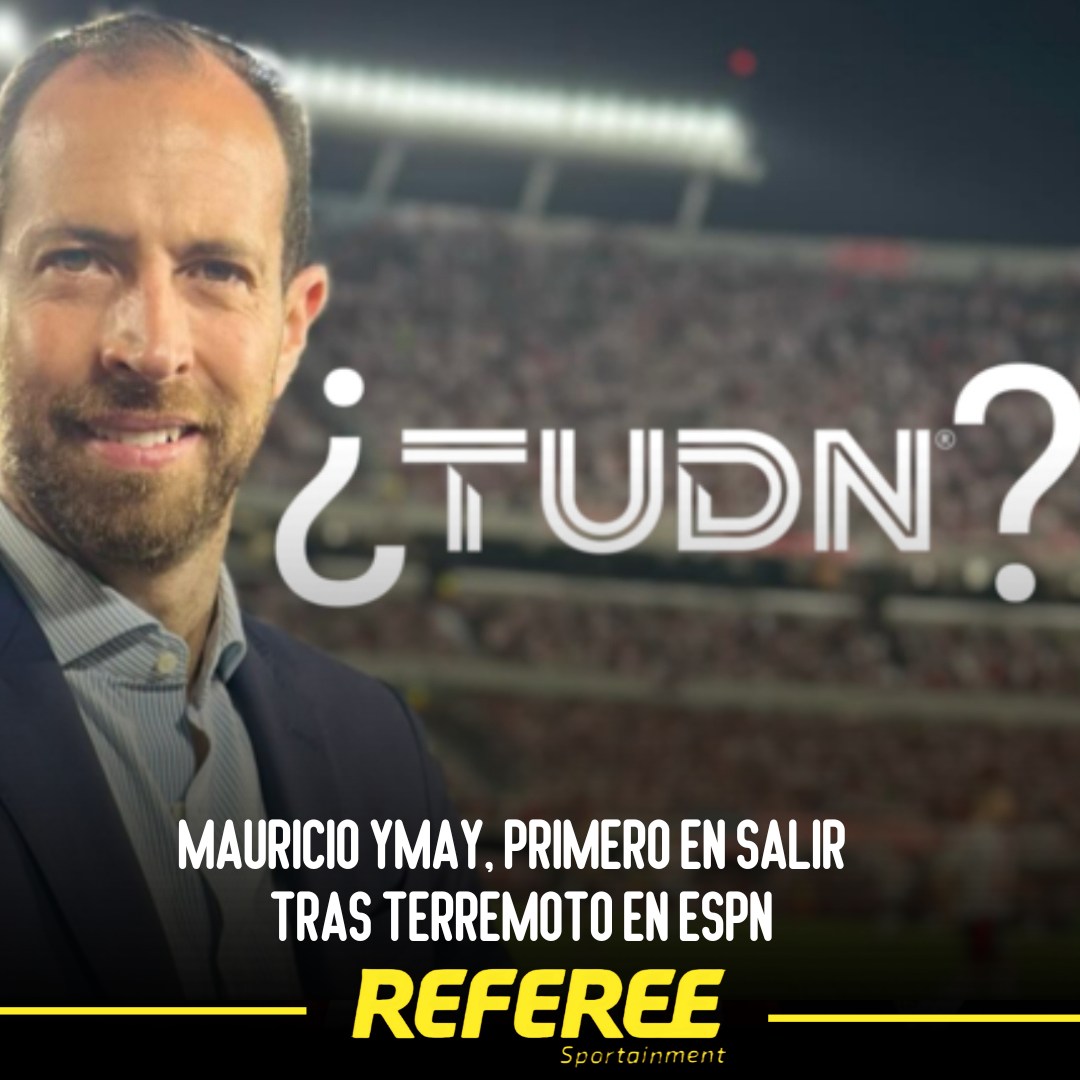 SoyReferee - ⚡ ¡Terremoto en ESPN México! Mauricio Ymay... | Facebook