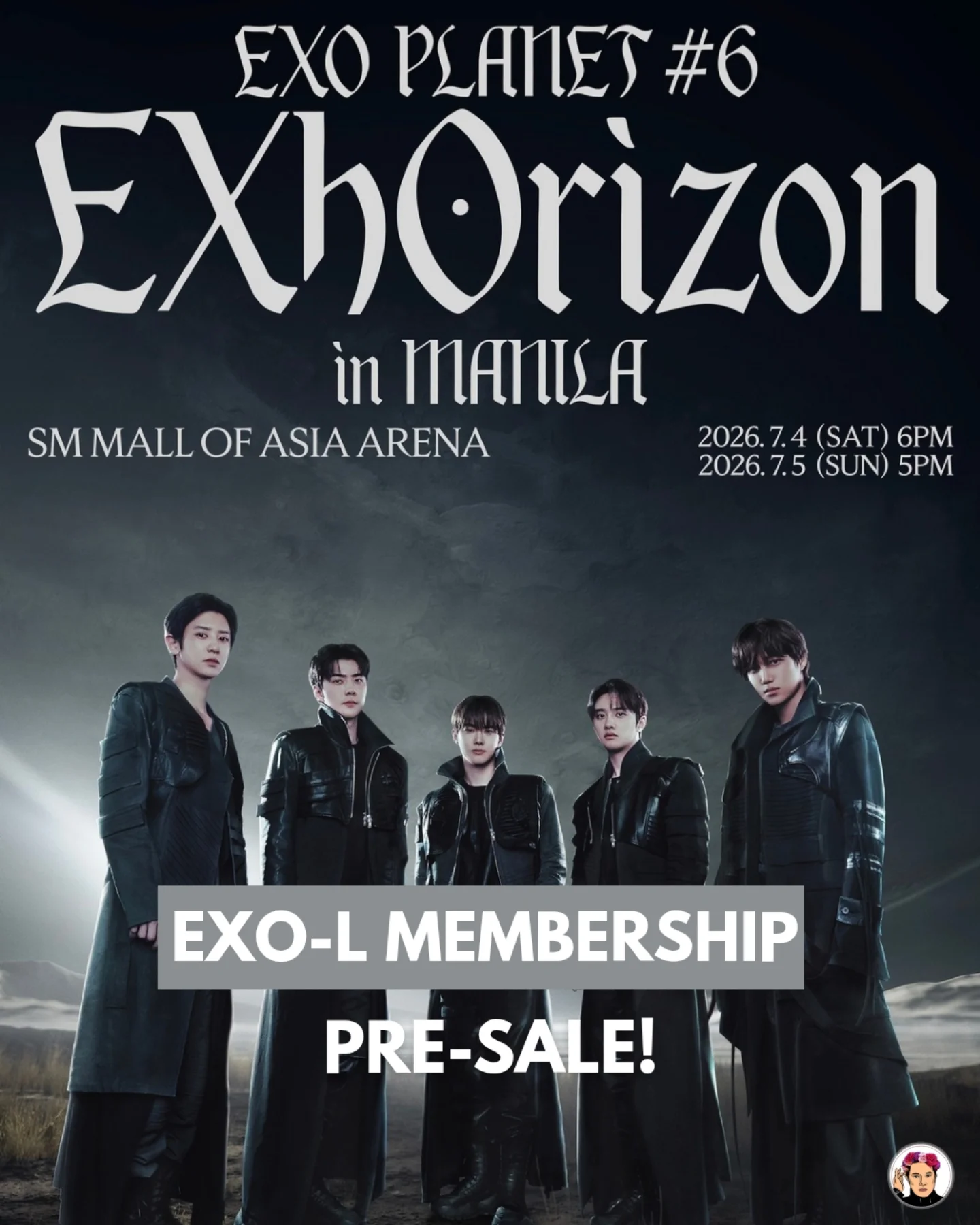 Pre-sale for EXO's 