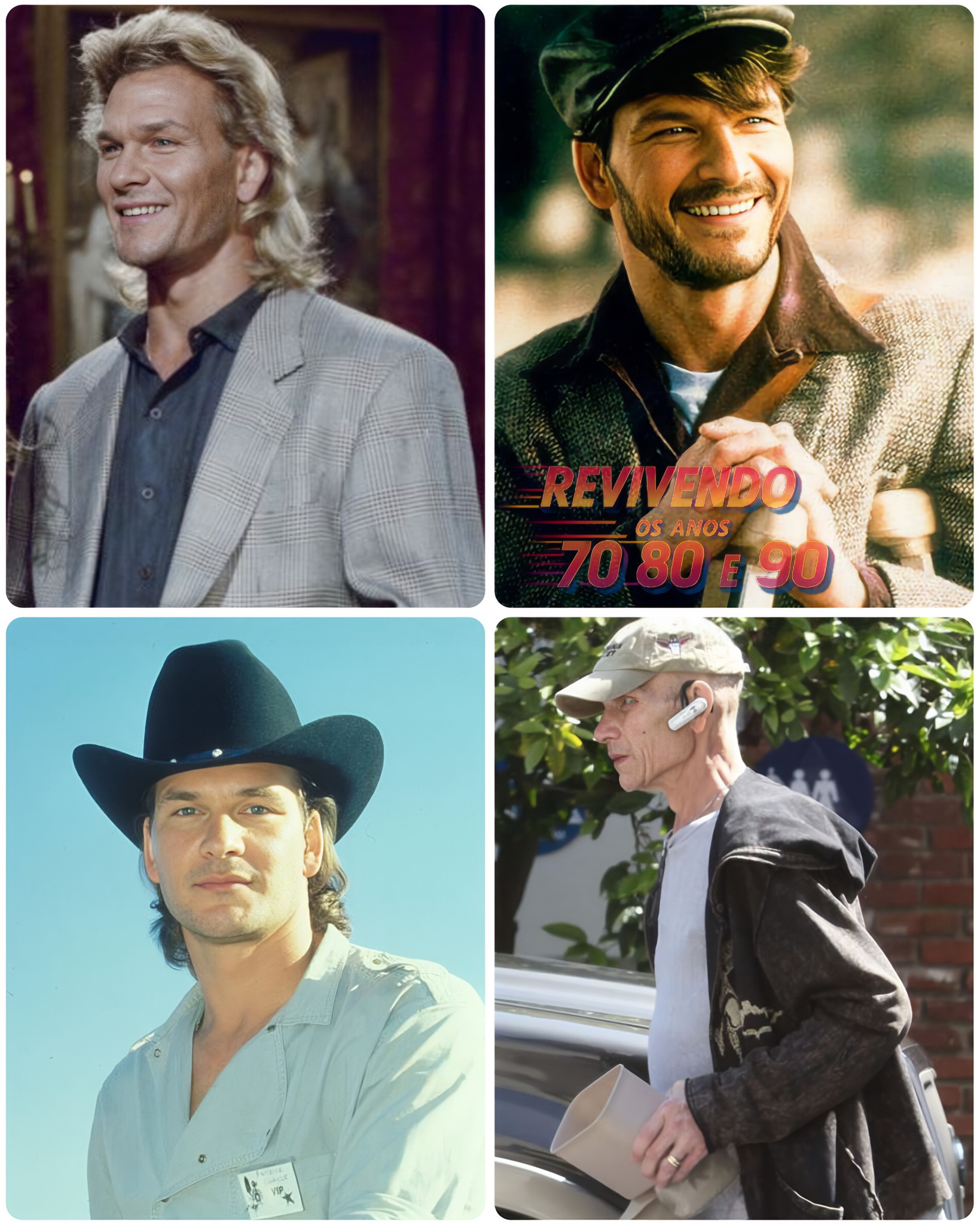 Revivendo - Elegante, intenso e profundamente humano, Patrick Swayze ...