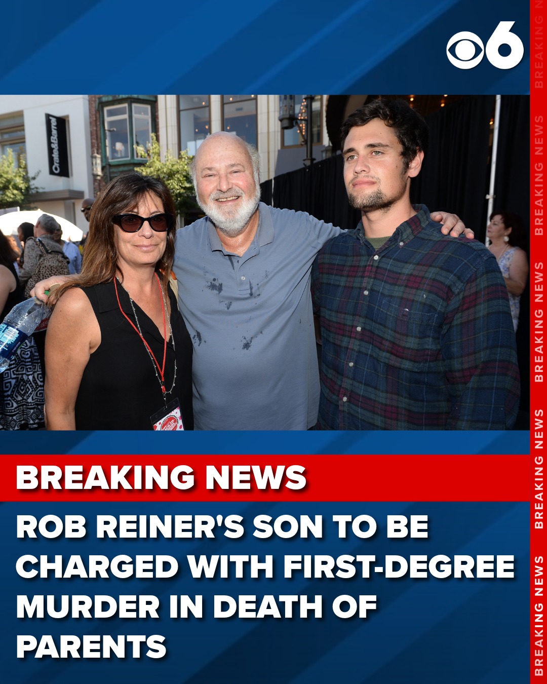WRGB - #BREAKING: Nick Reiner has officially been charged with first ...