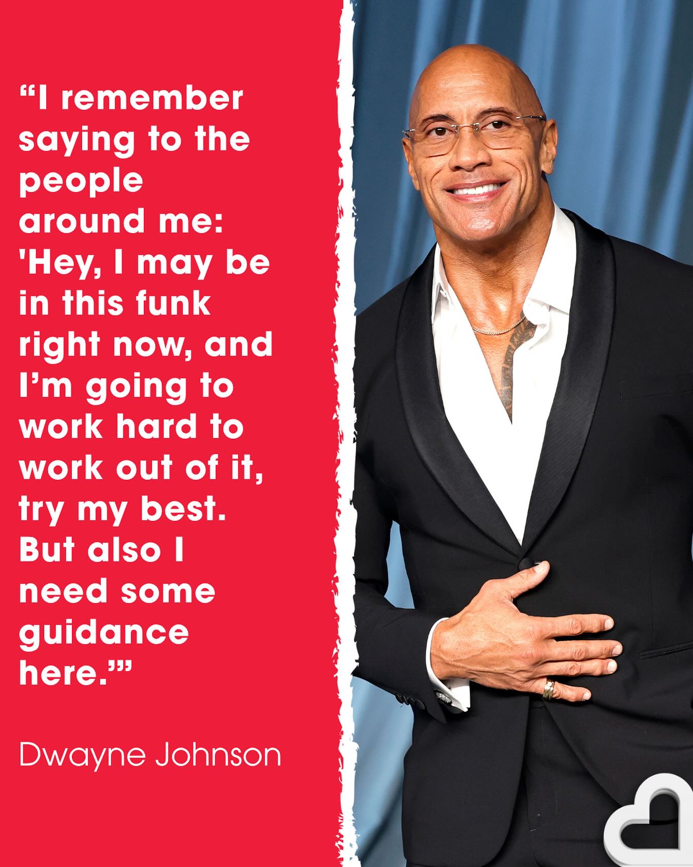 Heart - Dwayne ‘The Rock’ Johnson has opened up about his... | Facebook