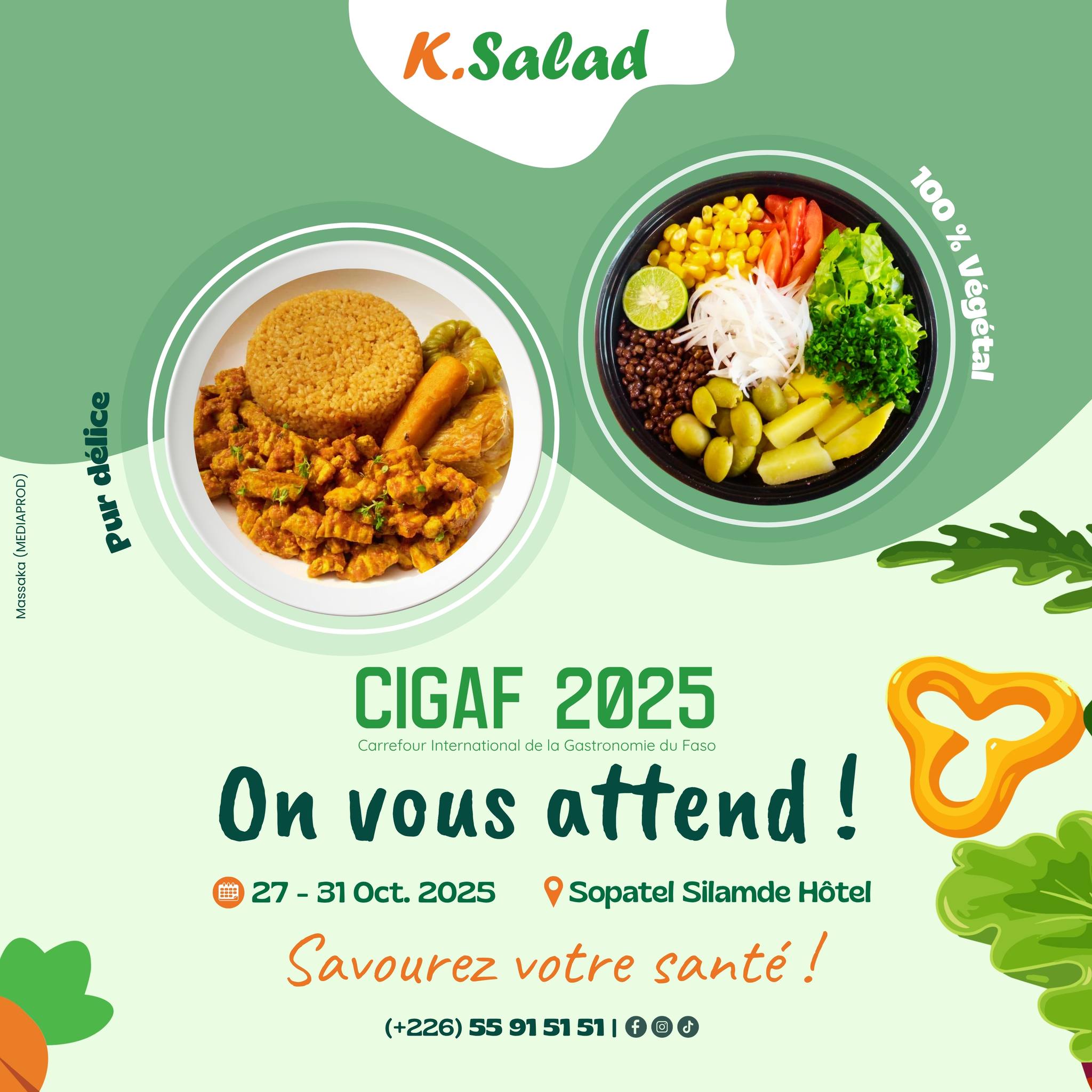 Ksalad - #Ksalad s'invite au Carrefour International de la... | Facebook