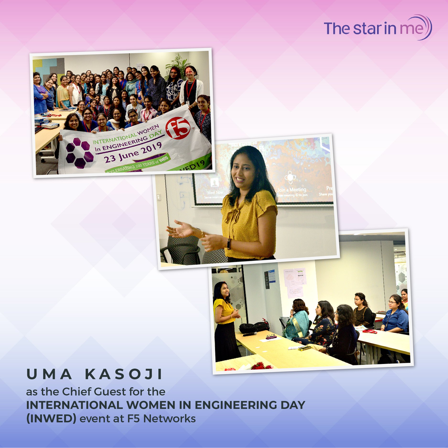 The star in me - Our Co-founder Uma Rani K was invited as...