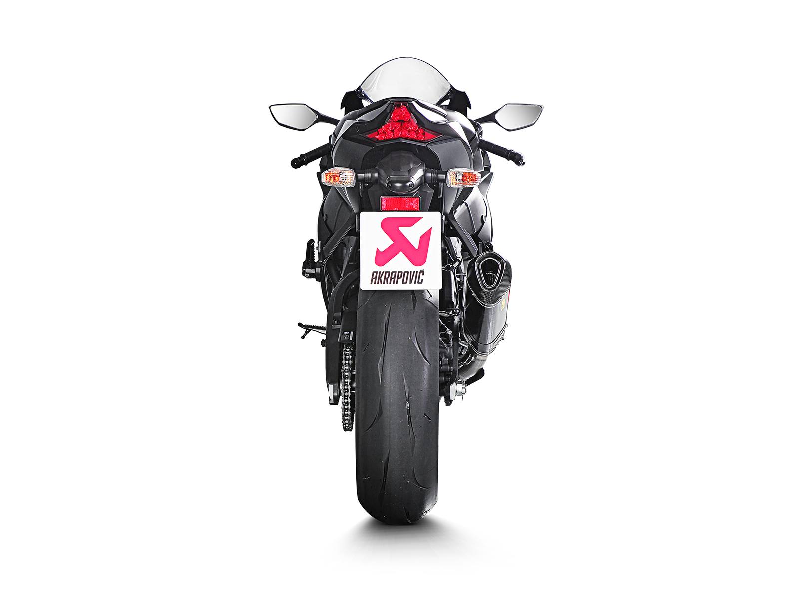 🔥 Clearance: Akrapovic Carbon Silencer Slip-On Kit for Kawasaki