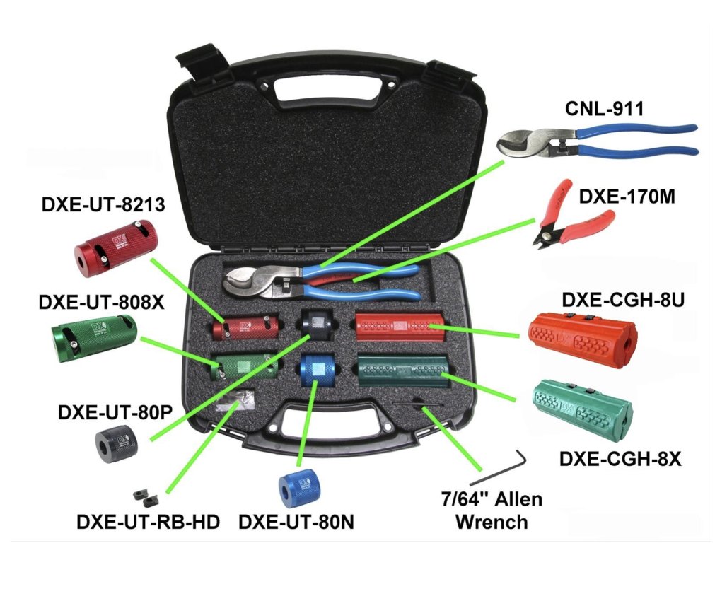 Ham - How I do my connectors. DX Engineering UT-KIT4 Complete Coax ...